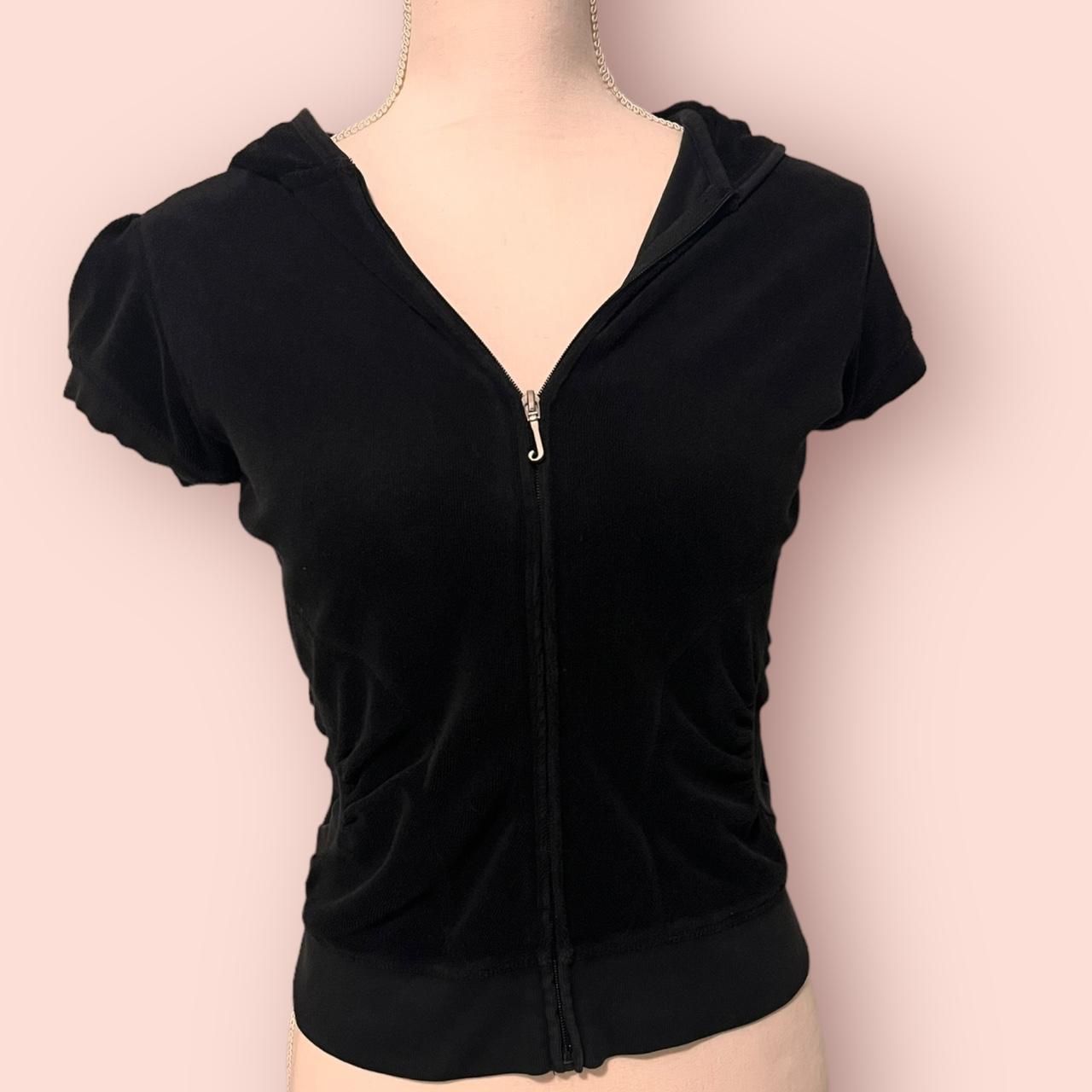 Juicy couture outlet short sleeve hoodie