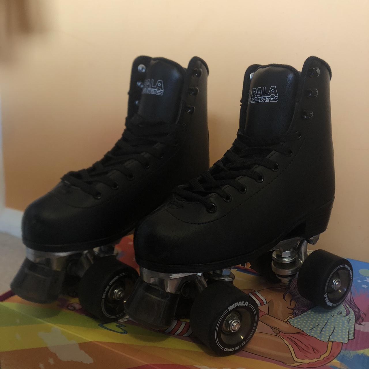 Black Impala roller skates 🛼 EU size 36, I’m a UK... - Depop