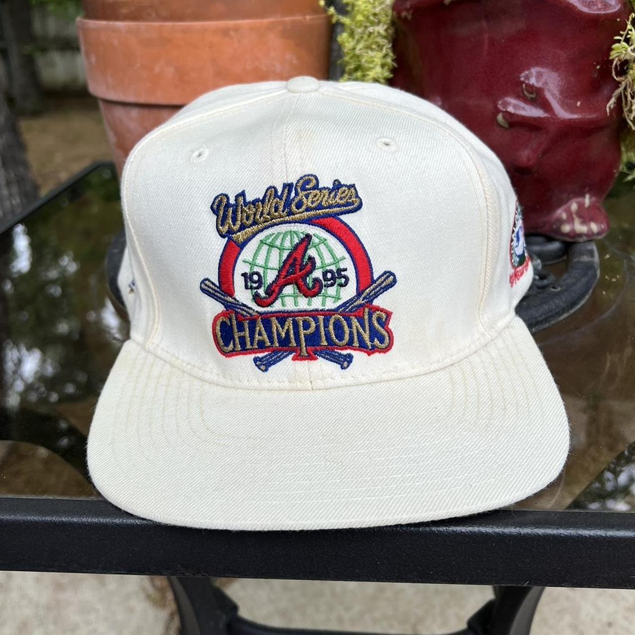 Vintage 90's Atlanta Braves 1995 World Series Champions 