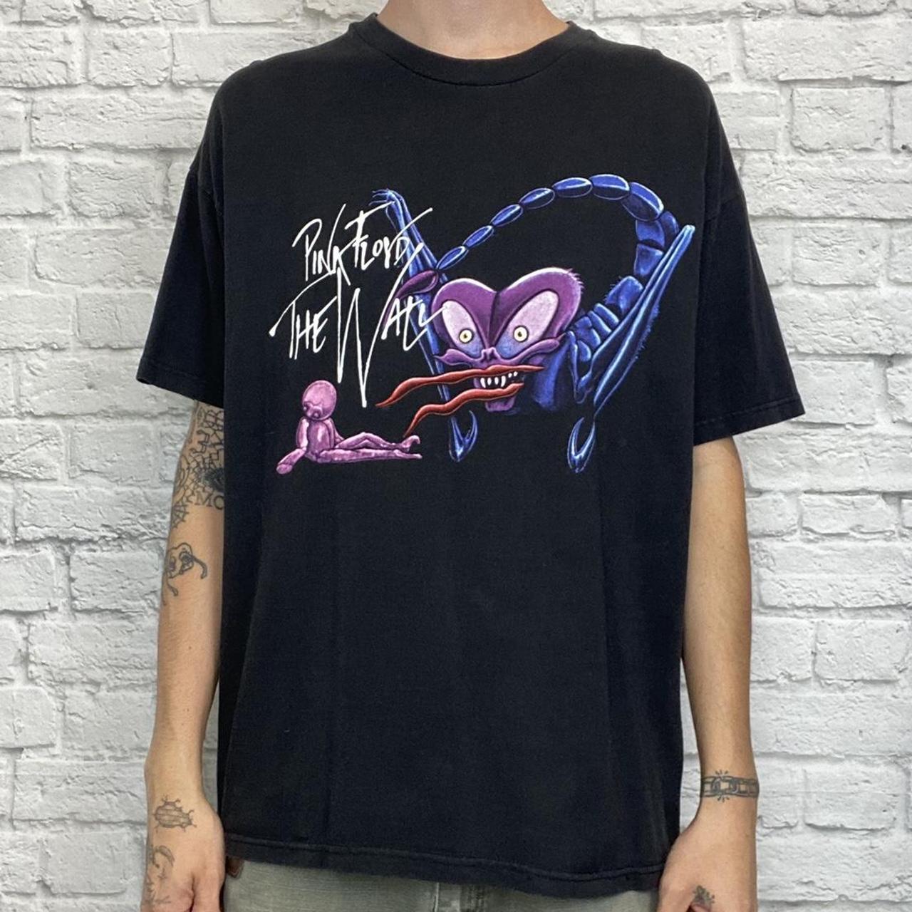 上品な PINK 【超希少】90s M floyd pink floyd FLOYD “The 希少 PINK wall“ロングTシャツ  クリアランス大セール メンズ