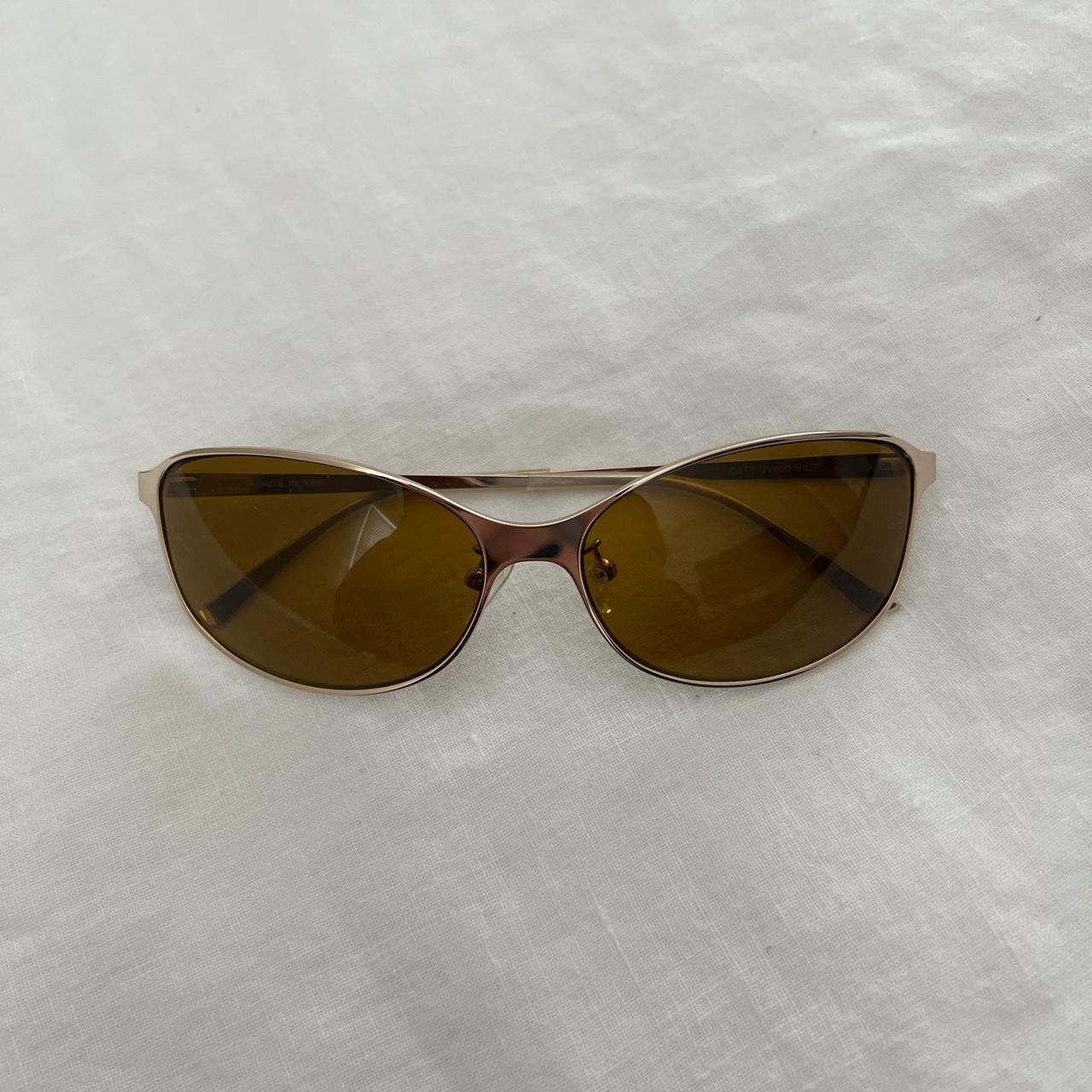 Women S Tan Sunglasses Depop