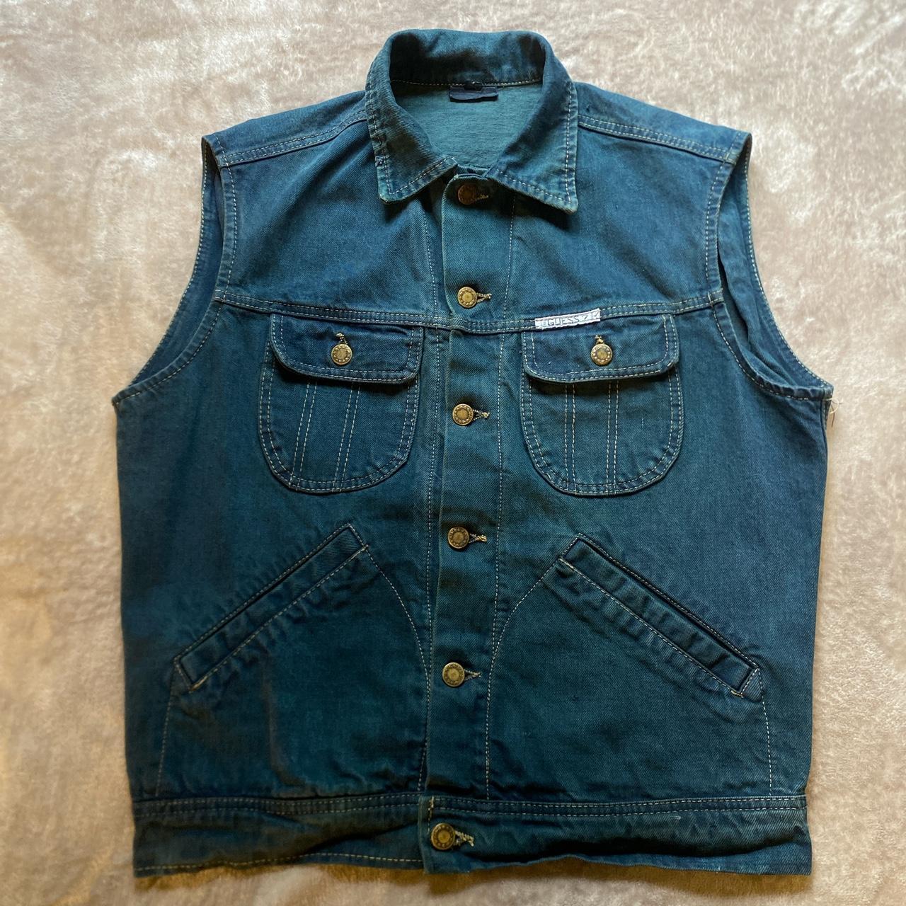 Guess on sale jeans vest