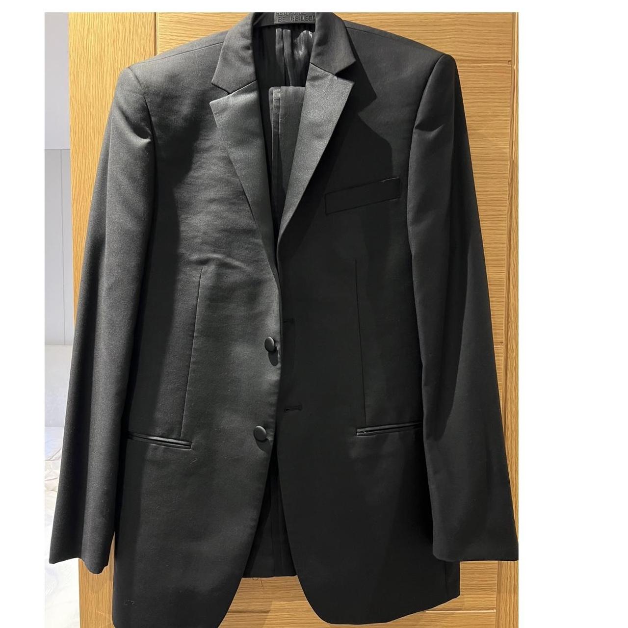 Men's John Lewis black tie suit Dinner jacket Depop
