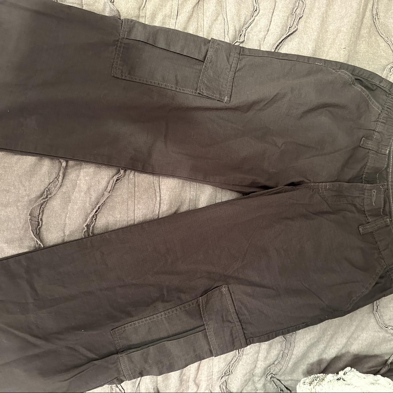 Brandy Melville Women's Grey Trousers | Depop