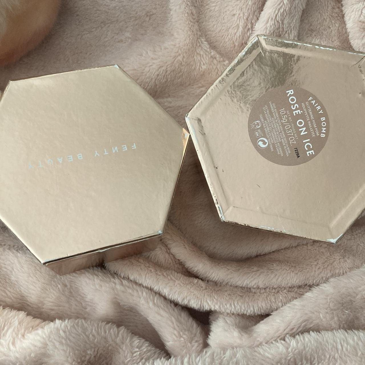 Fenty Beauty Gold and Pink Bath-and-body | Depop