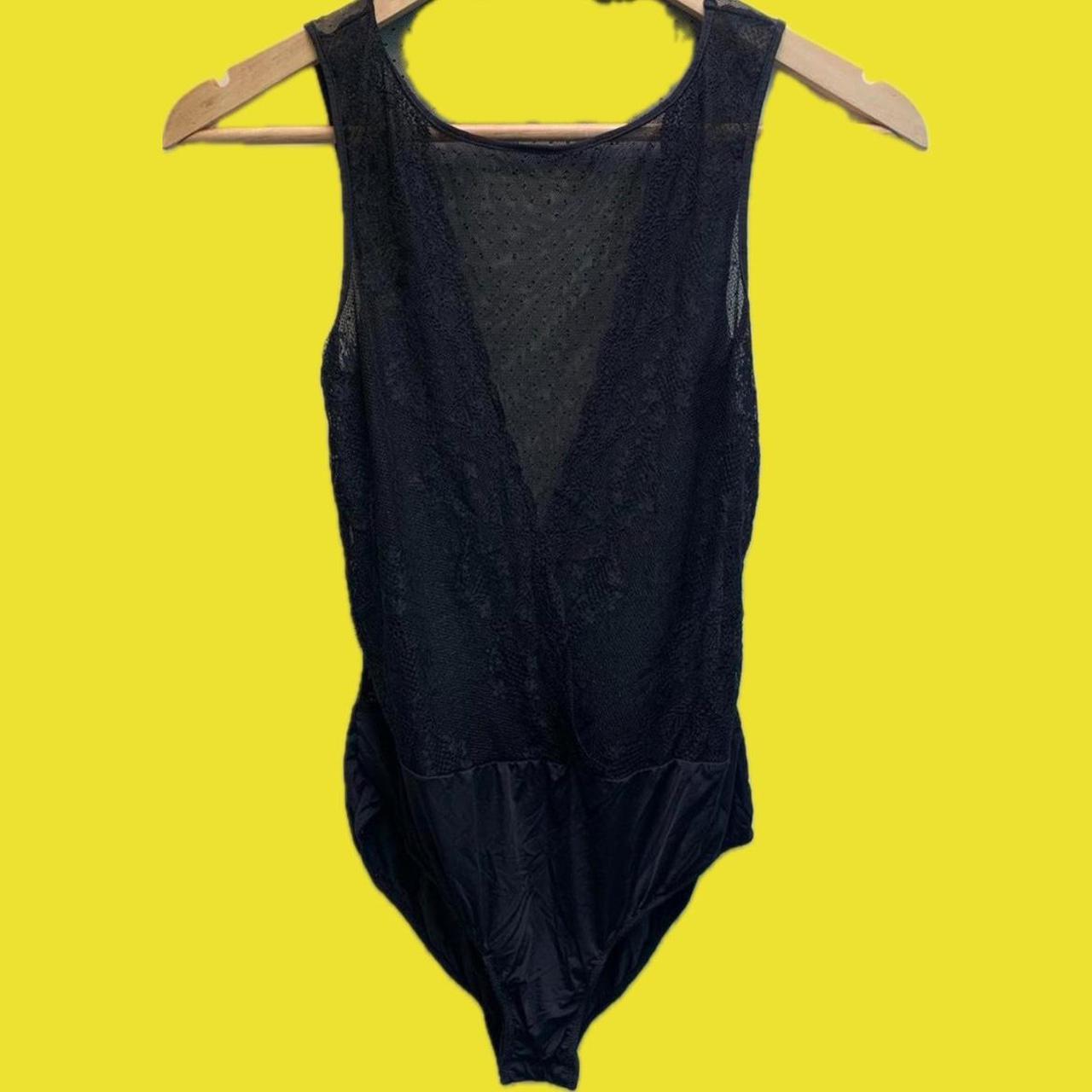 WOMEN S BLACK STUNNING LACE BODYSUIT BY OYSHO Very