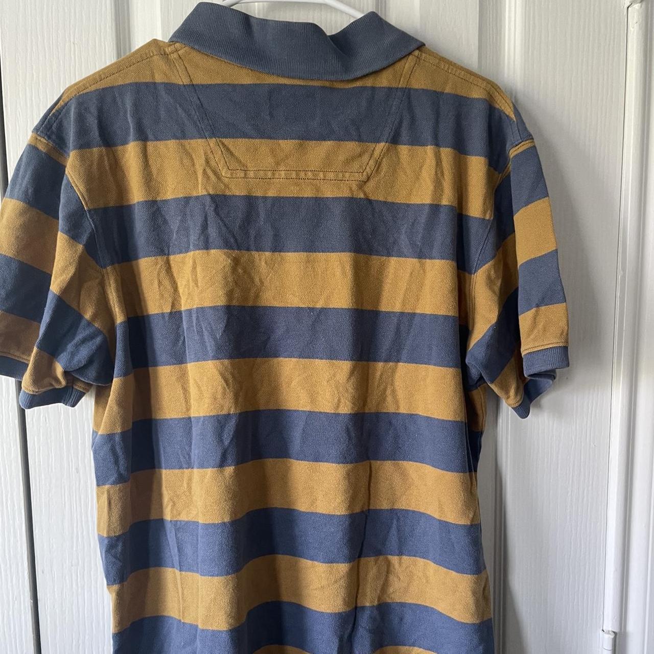 Yellow and Blue Timberland Golf shirt #timberland... - Depop