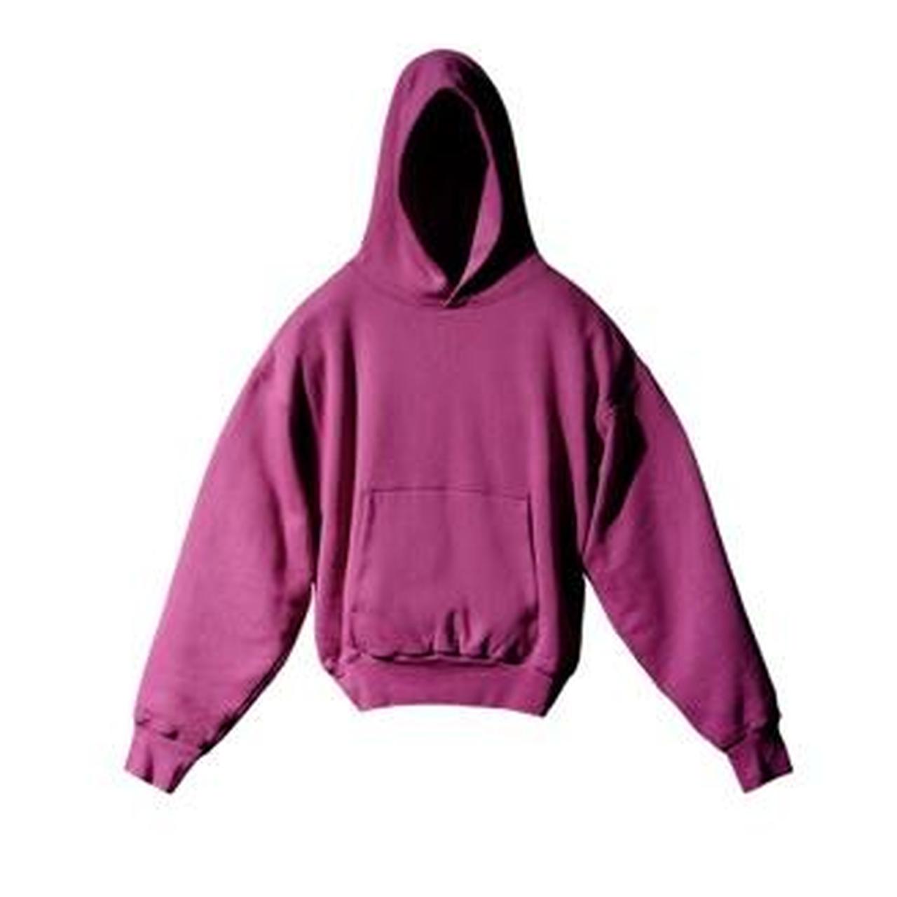 Yeezy Gap hoodie size adult small in berry purple ... - Depop