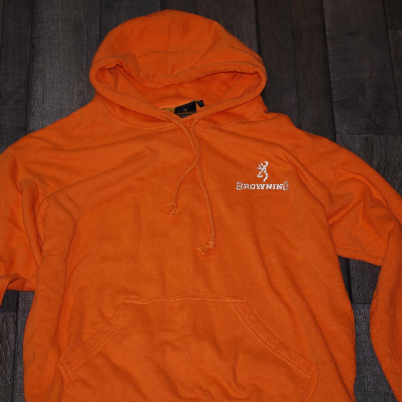 Orange deals browning hoodie