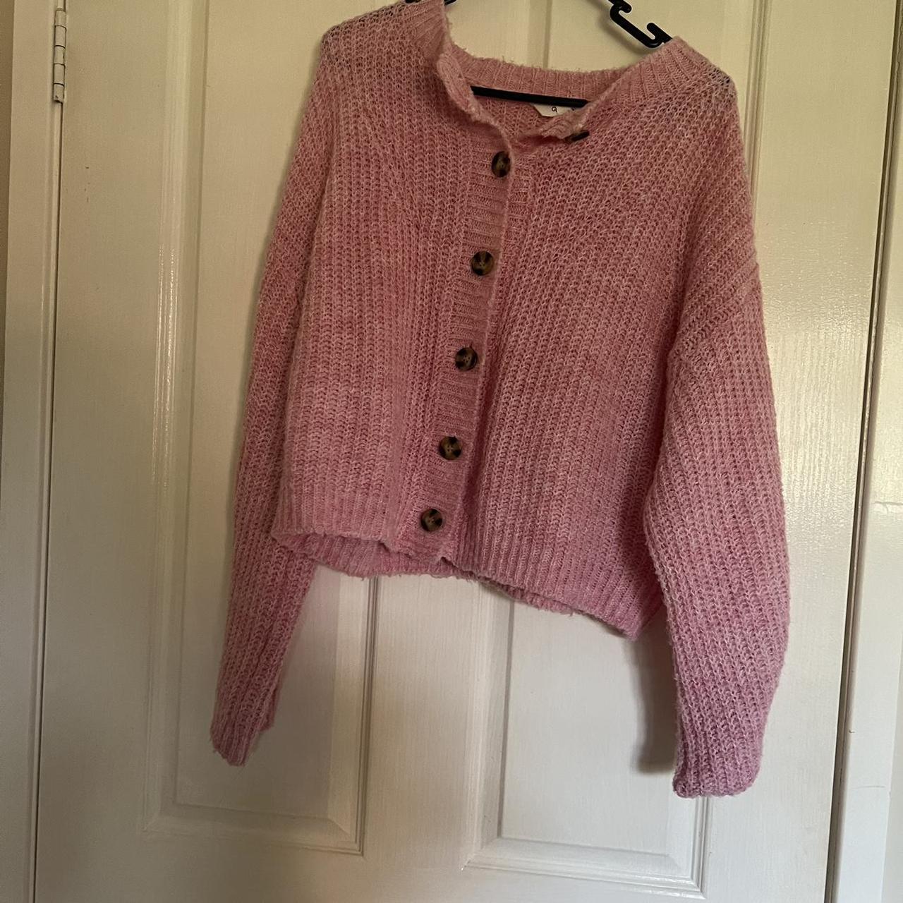 Glassons Women's Pink Cardigan Depop