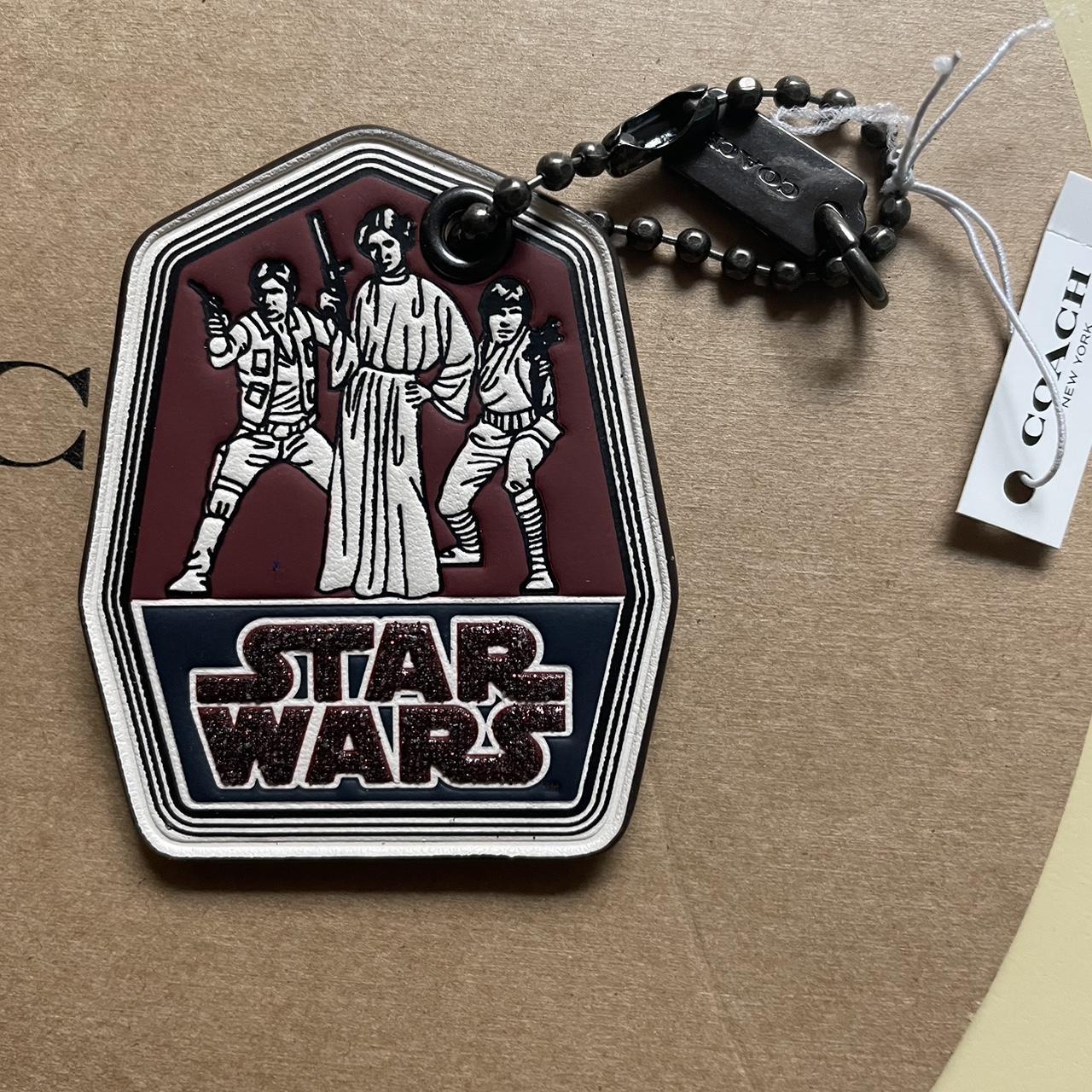 Coach x Star Wars Leather Key Chain Princes Leia... - Depop