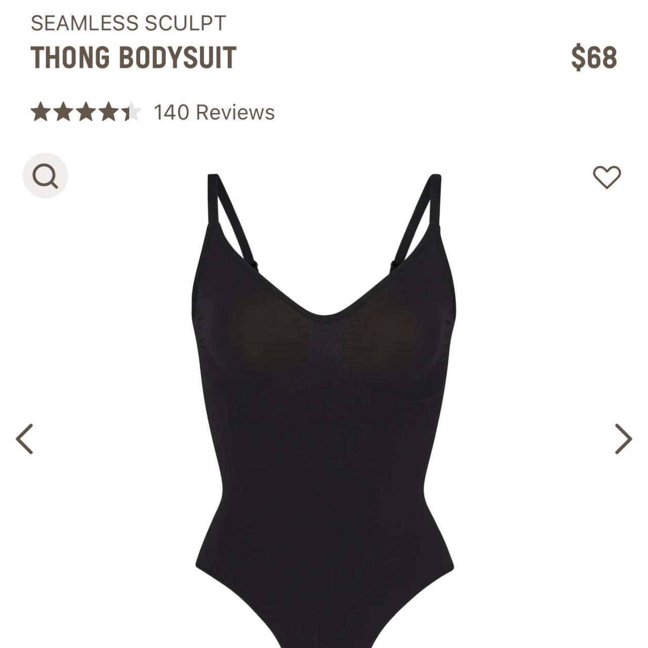 Skims Seamless Sculpt Thong Bodysuit XXS/XS, Never... Depop