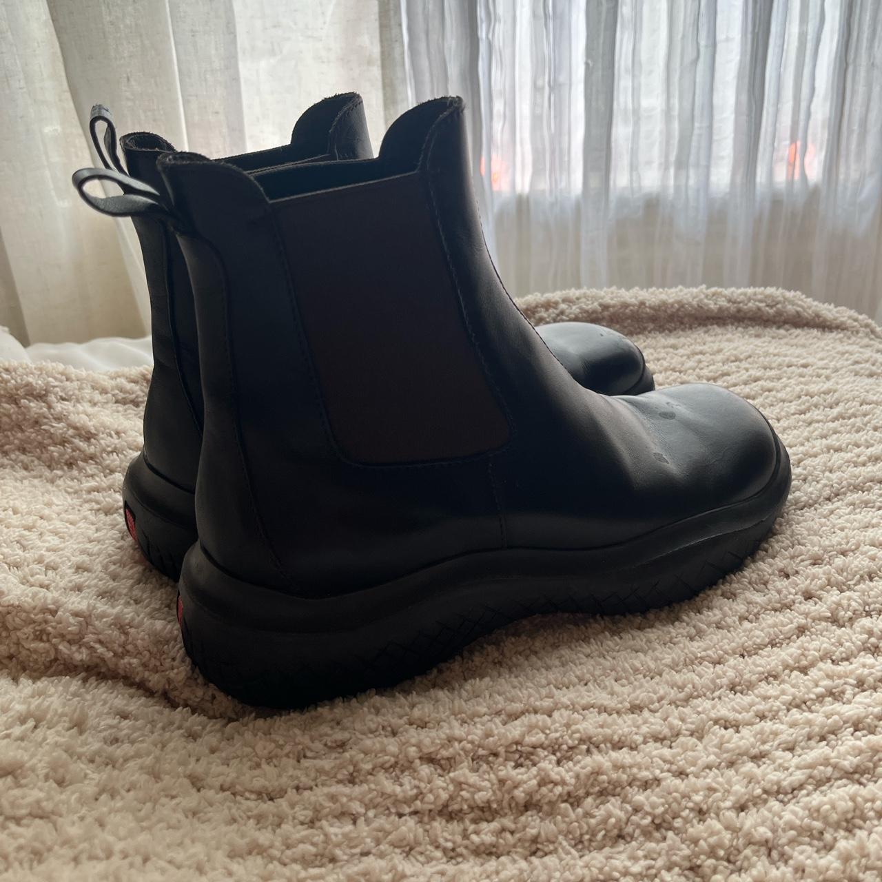 Prada women's chelsea boots best sale