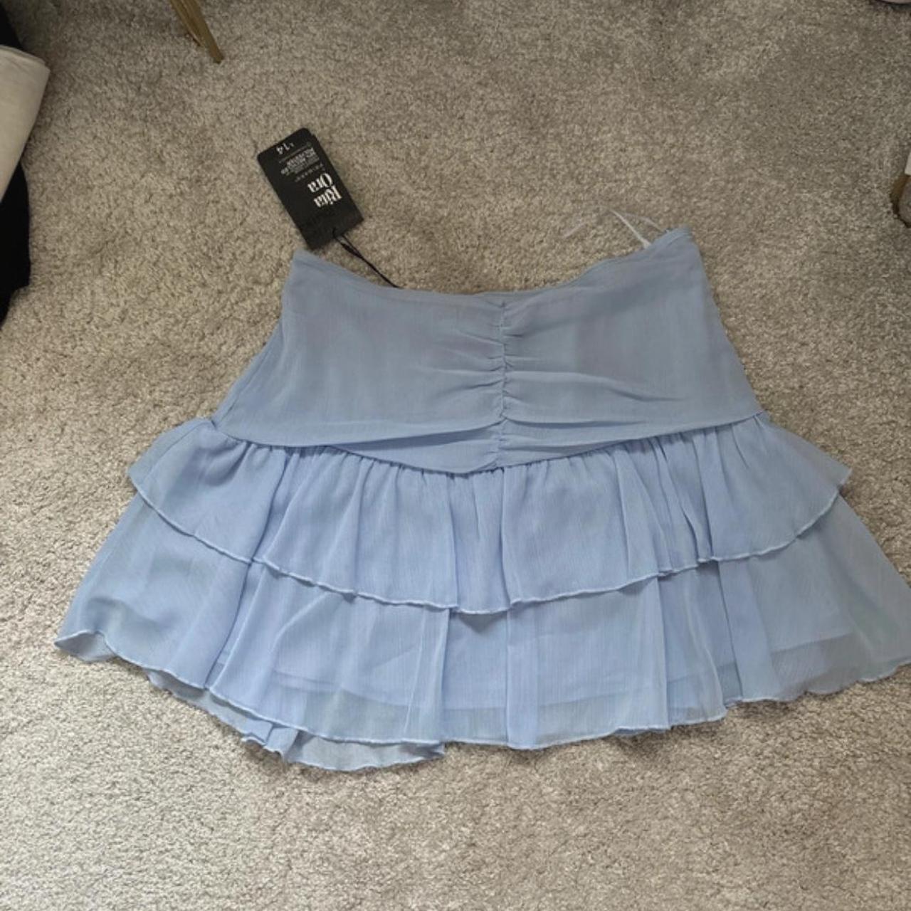 Blue skirt primark hotsell