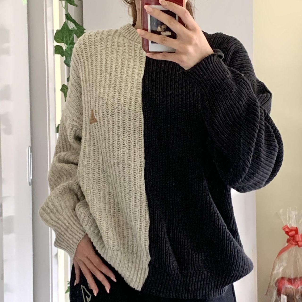 GLASSONS two toned sweater doesn’t have a tag but... - Depop