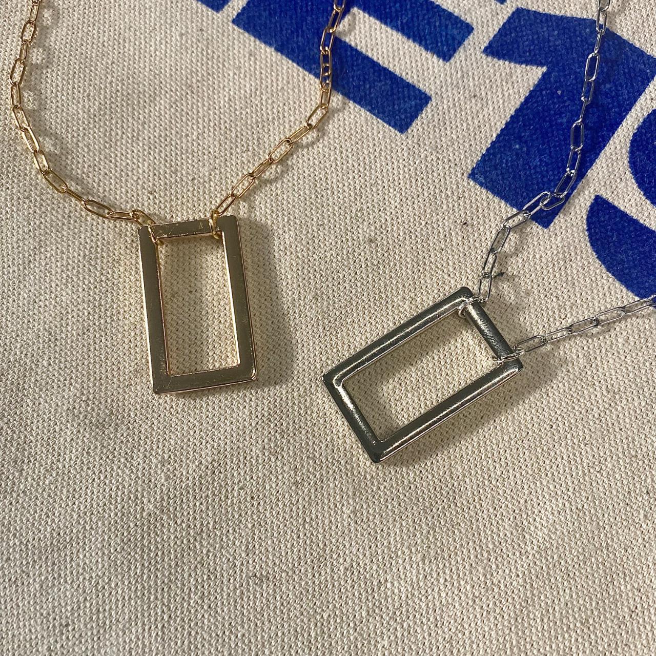 The 1975 Box Necklace - SILVER (gold avail. on | Depop