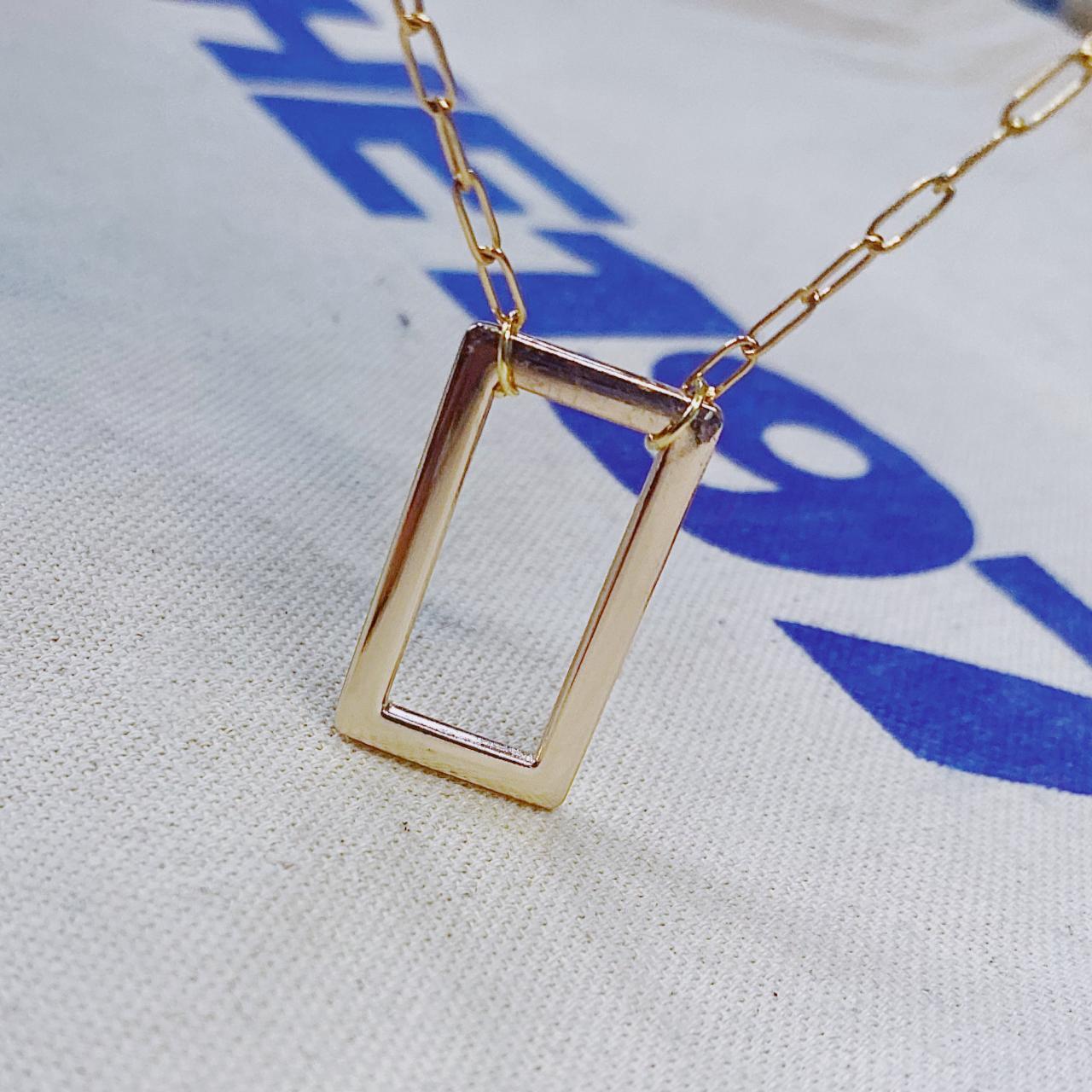 The 1975 Box Necklace - SILVER (gold avail. on | Depop