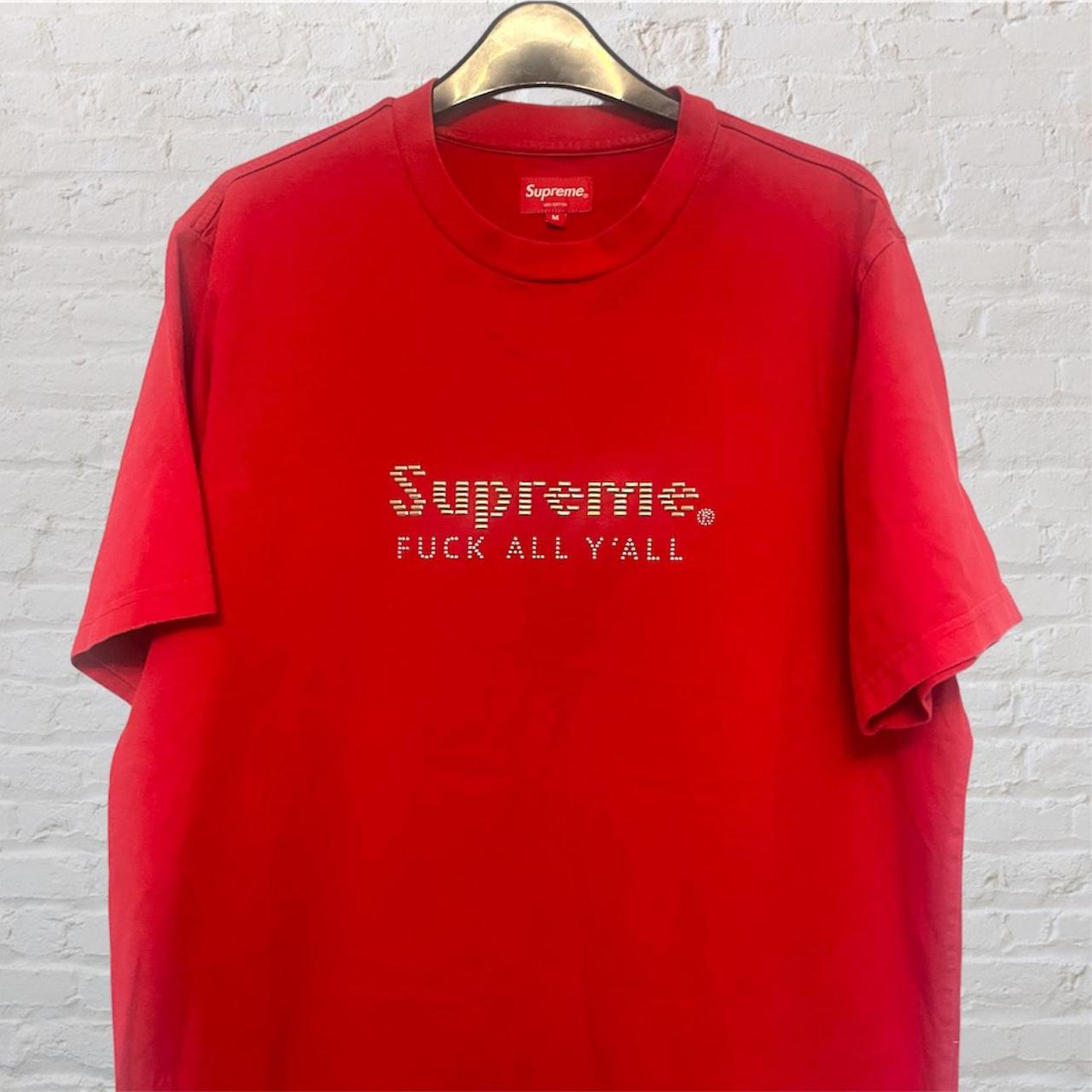 Supreme gold bars tee online