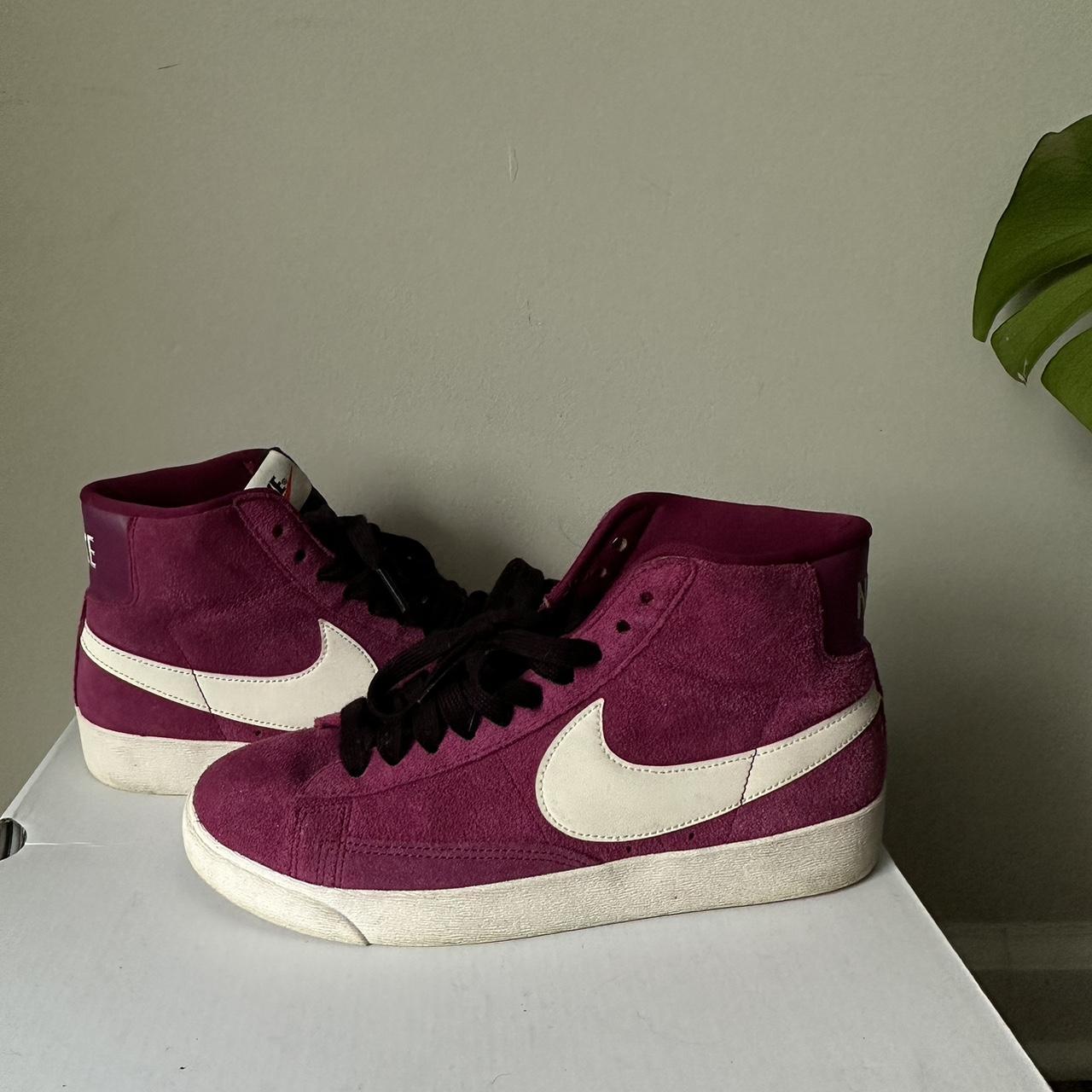 women's nike suede blazer mid vintage sneakers