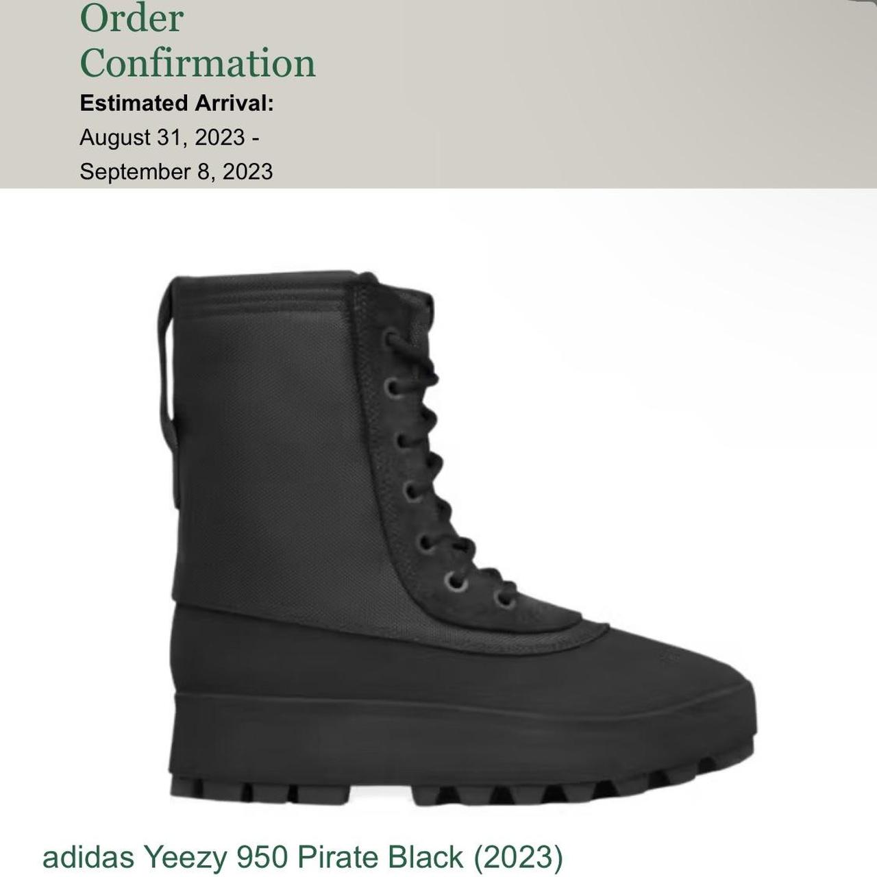 350 Pirate Yeezy Boost 950 Size Yeezy 950 Pirate Black Boot Size