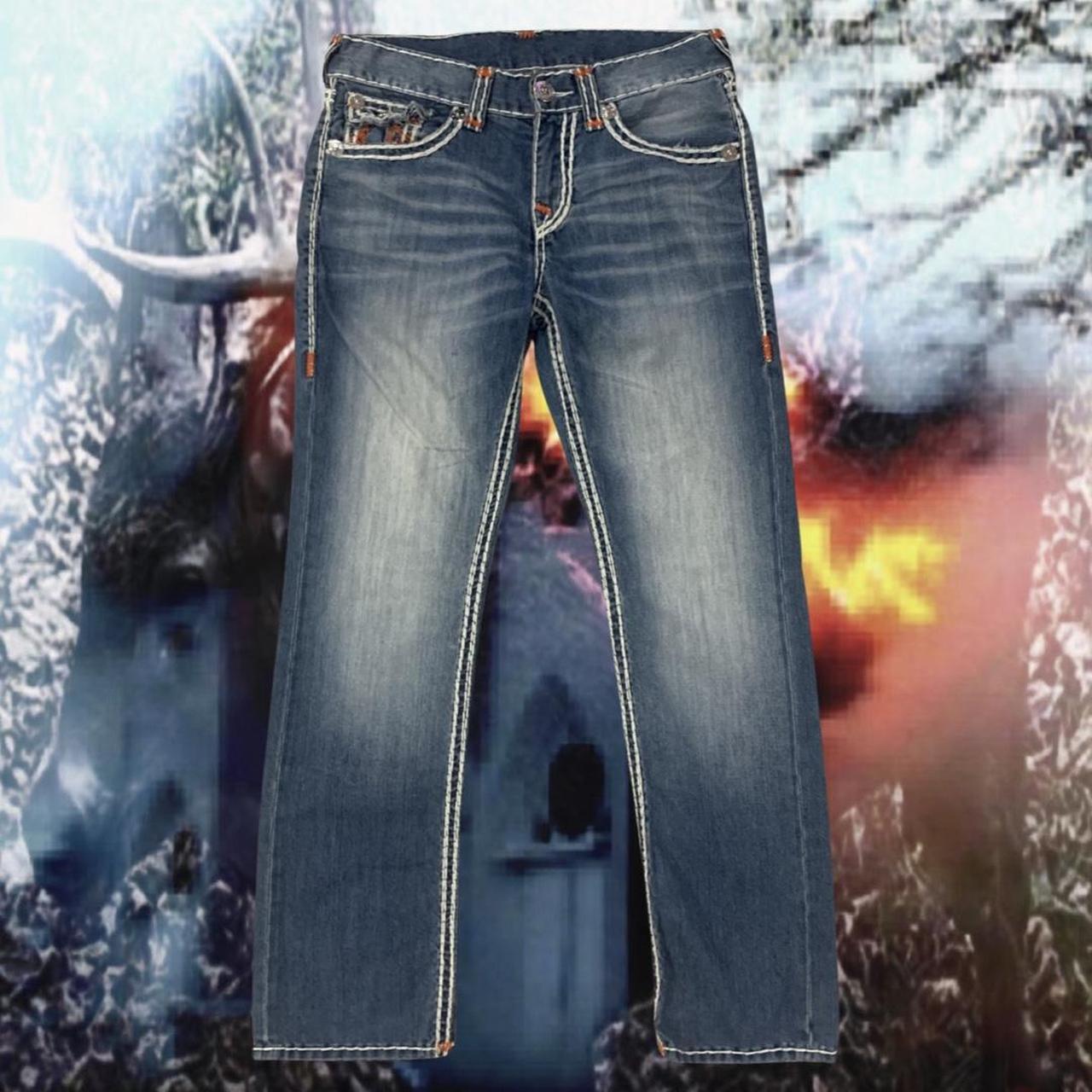 BLUE WAY ダメージ加工 TRUE RELIGION似 archive BLUE WAY ダメージ加工 TRUE RELIGION似 archive