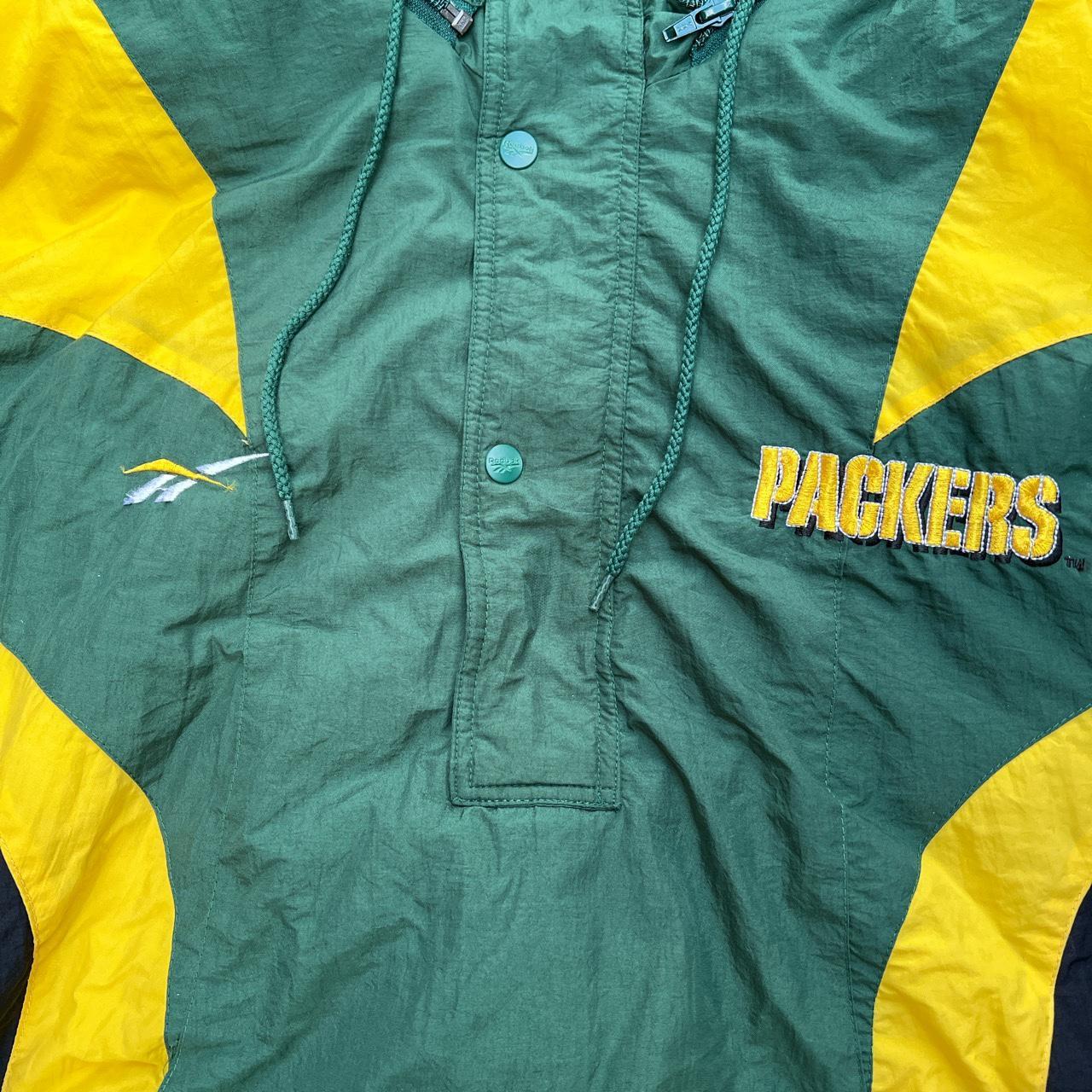 Green Bay Packers NFL Team Apparel Men Quilted - Depop