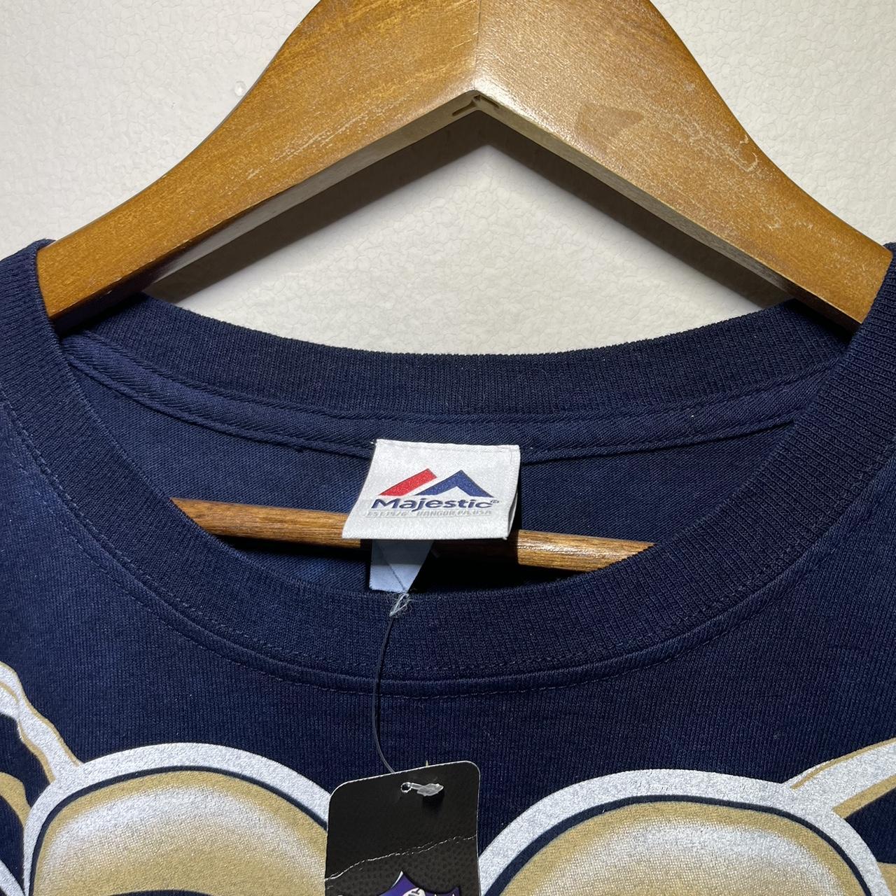 Vintage 60s NFL Rams Jersey Shirt 3/4 Sleeves - Depop