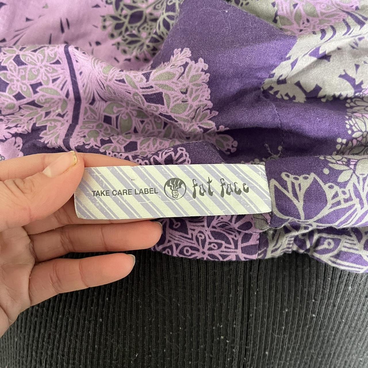 cool fat face brand jacket! brown corduroy size 10... Depop