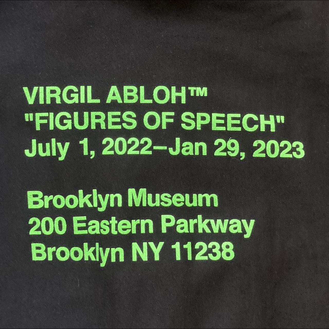 Virgil Abloh MCA Figures of Speech Flags Hoodie; - Depop