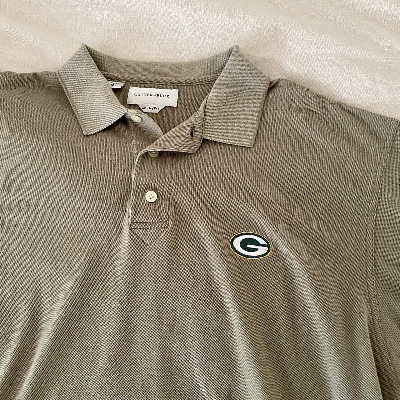 Green Bay Packers collared shirt! Excellent - Depop