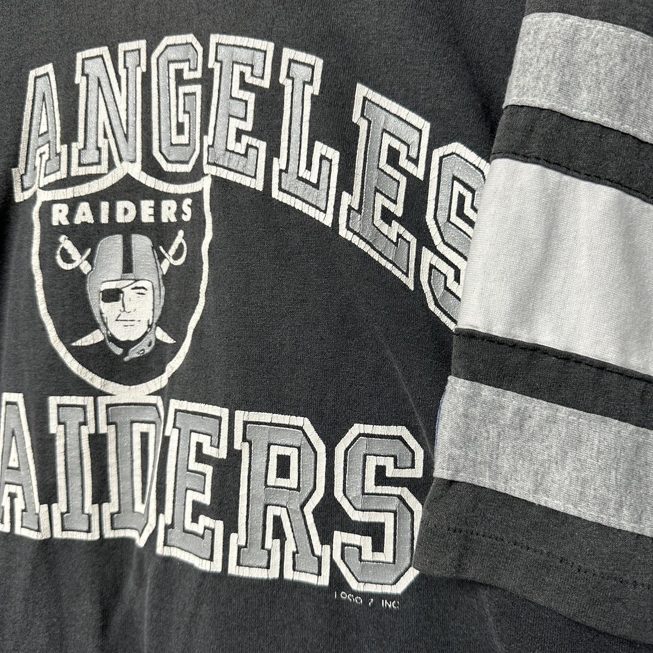 vintage Los Angeles raiders t shirt Vintage 90s Los - Depop