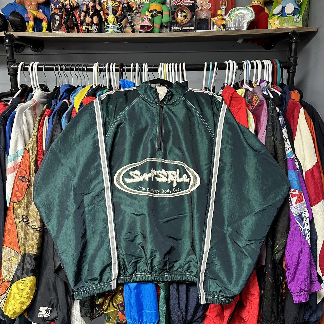 Surf style hot sale iridescent windbreaker