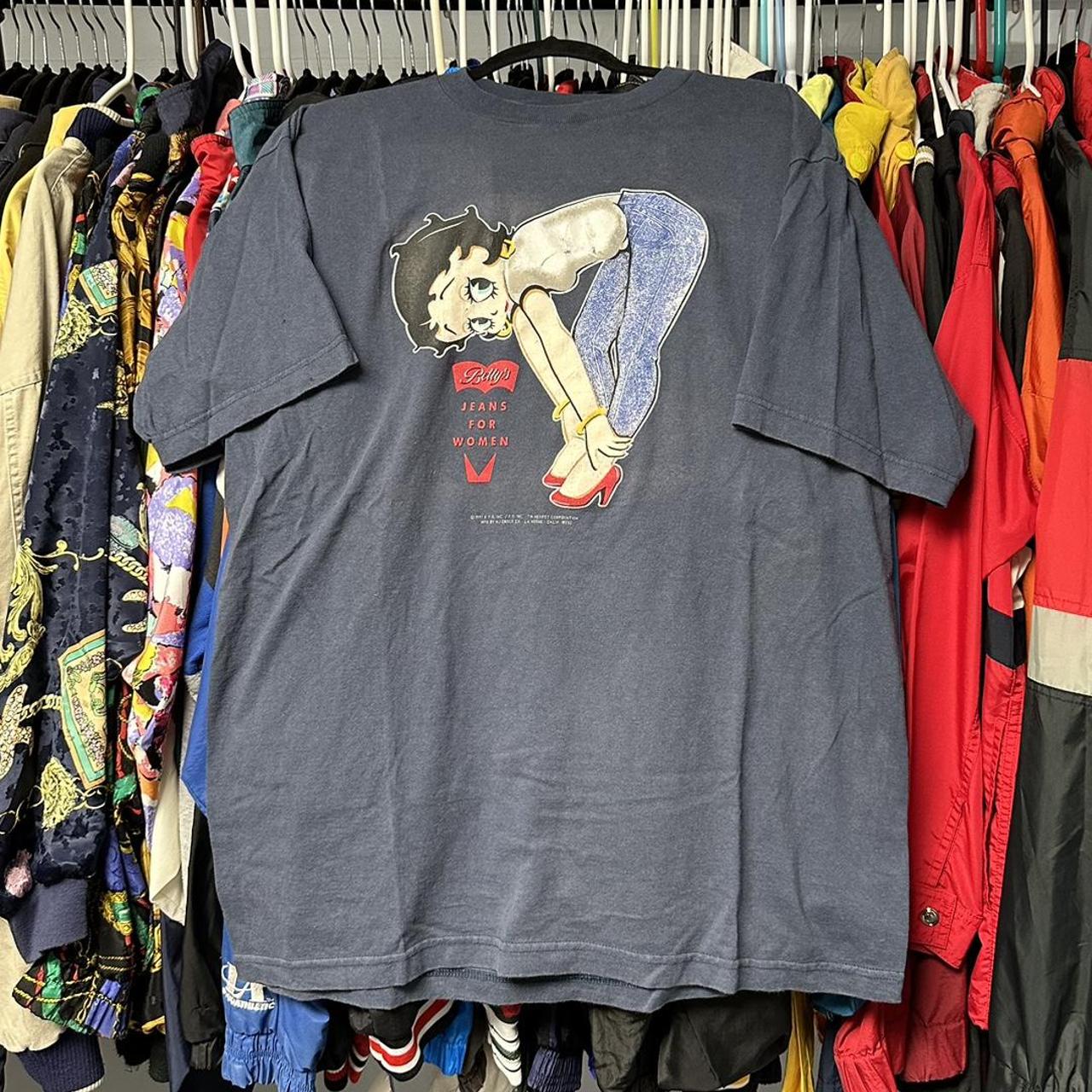 Vintage Betty Boop Shirt Men’s XL fit - Depop