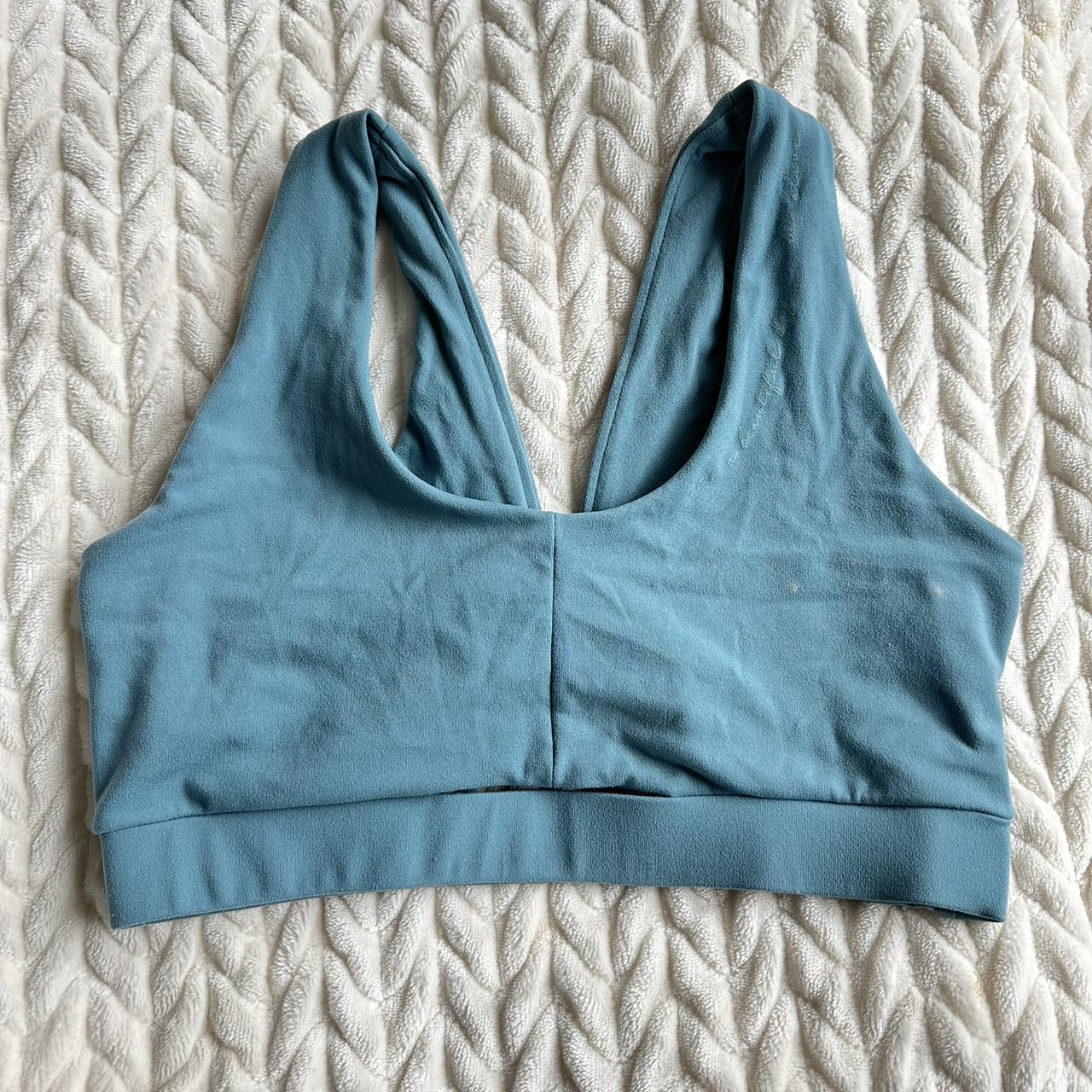 XS forrest green gymshark minimal sports bra - Depop