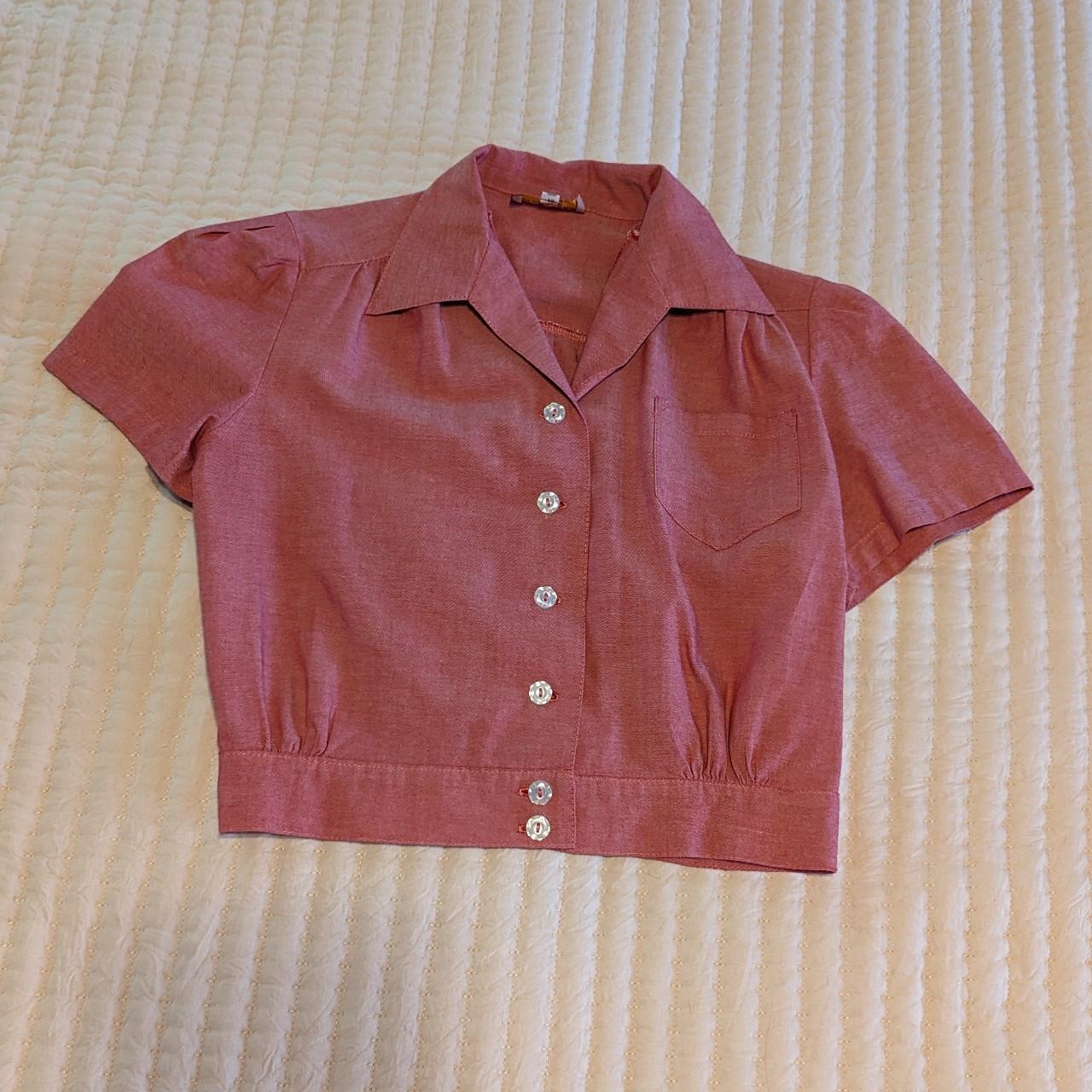 Freddie's Of Pinewood Work Blouse. In Pristine... - Depop