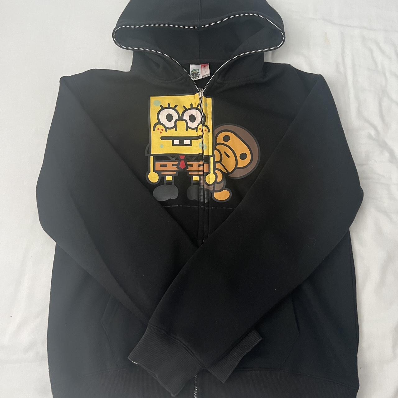 Rare 2008 Baby Milo x SpongeBob full zip up... - Depop