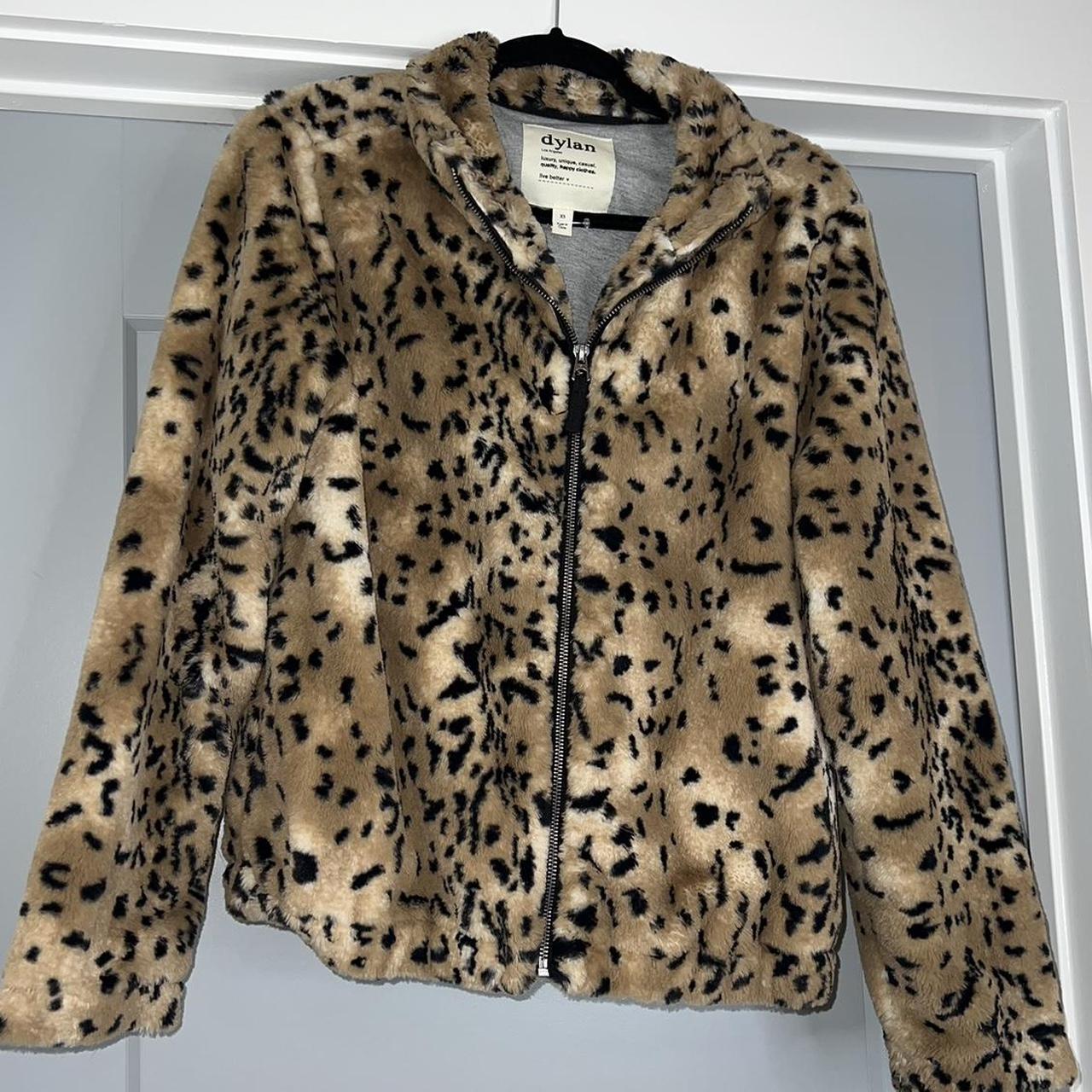 the softest fur cheetah jacket 🐆🤎 free shipping... - Depop