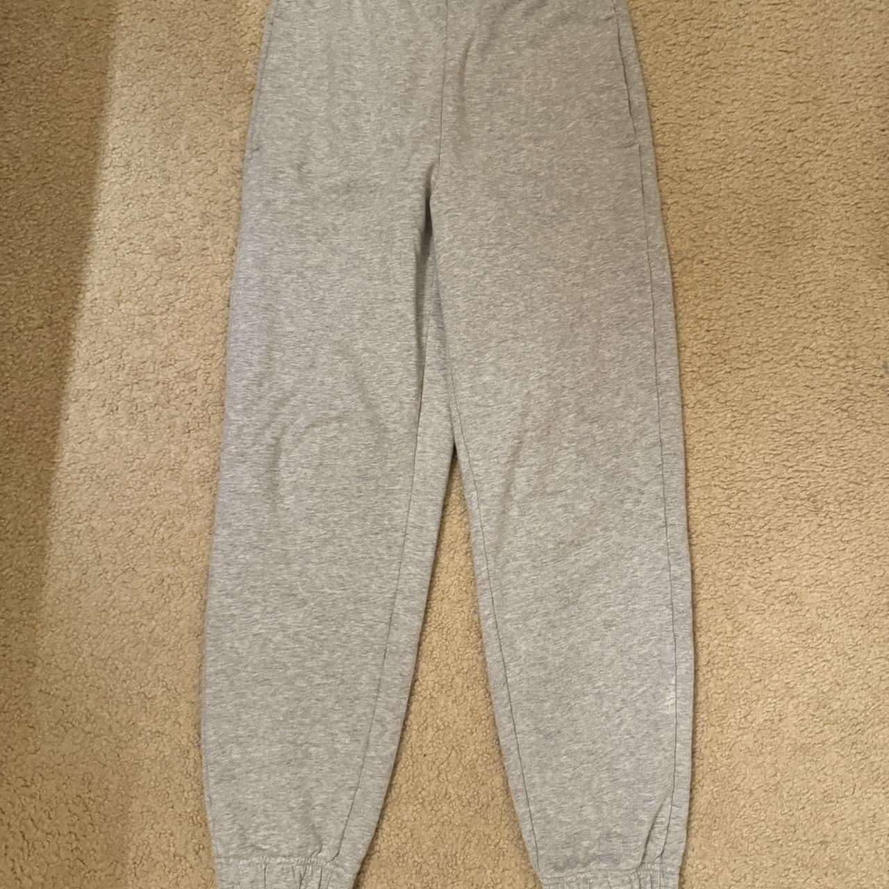 Aritzia community gray baggy low rise sweatpants... - Depop