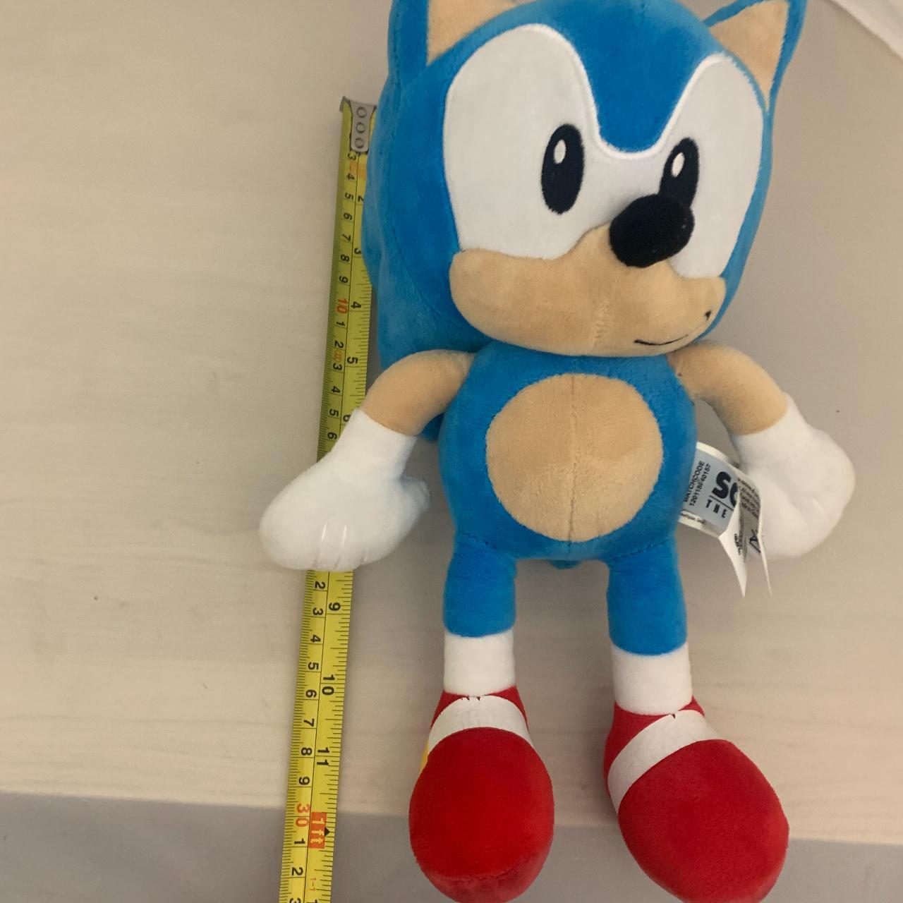 Sonic Sega Prize International Plush Soft Toy video... - Depop