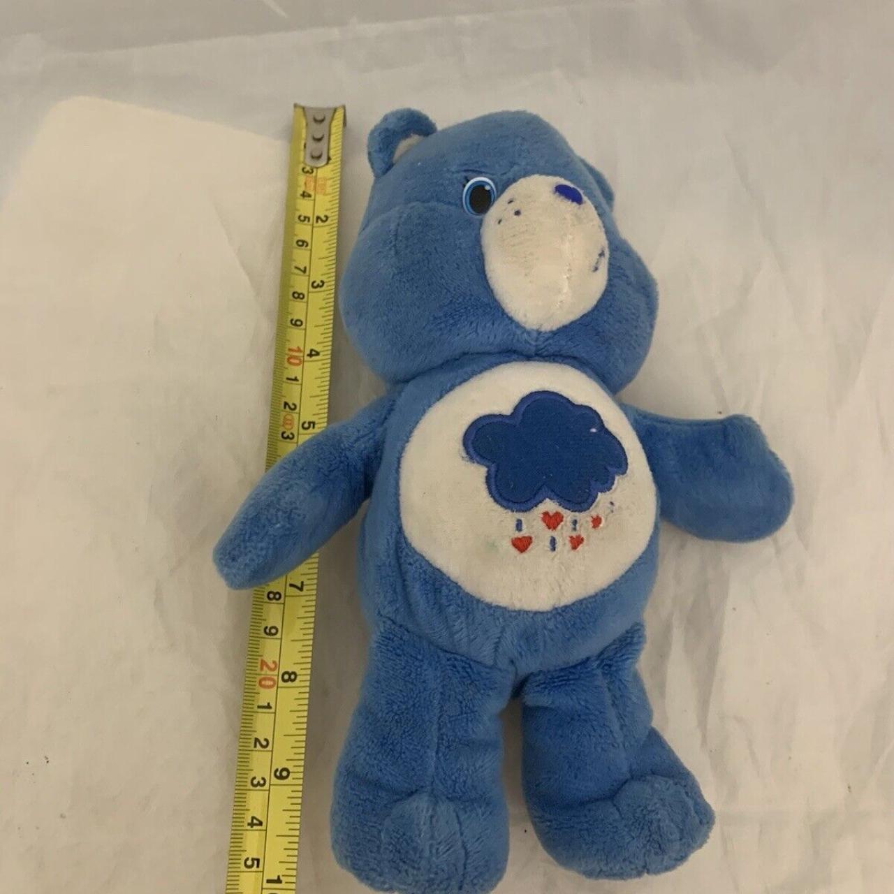 Care Bears Grumpy Bear Blue Rain Cloud Soft Plush... - Depop