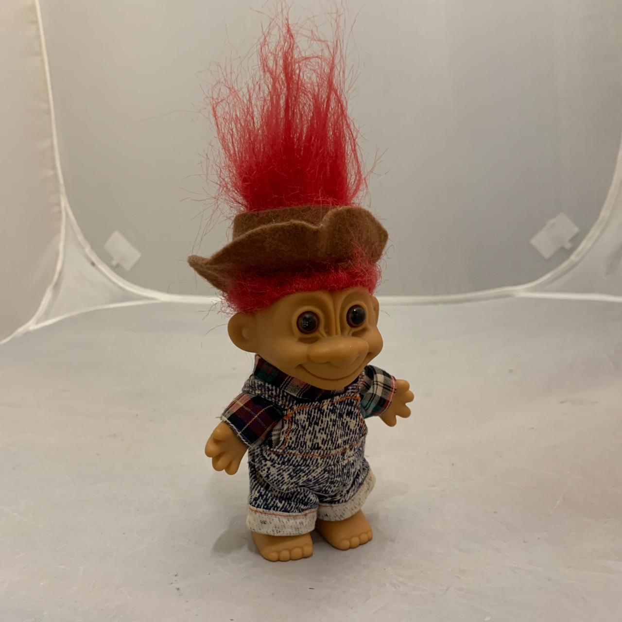 Russ Vintage Troll Doll Small Size Hillbilly Farmer... - Depop