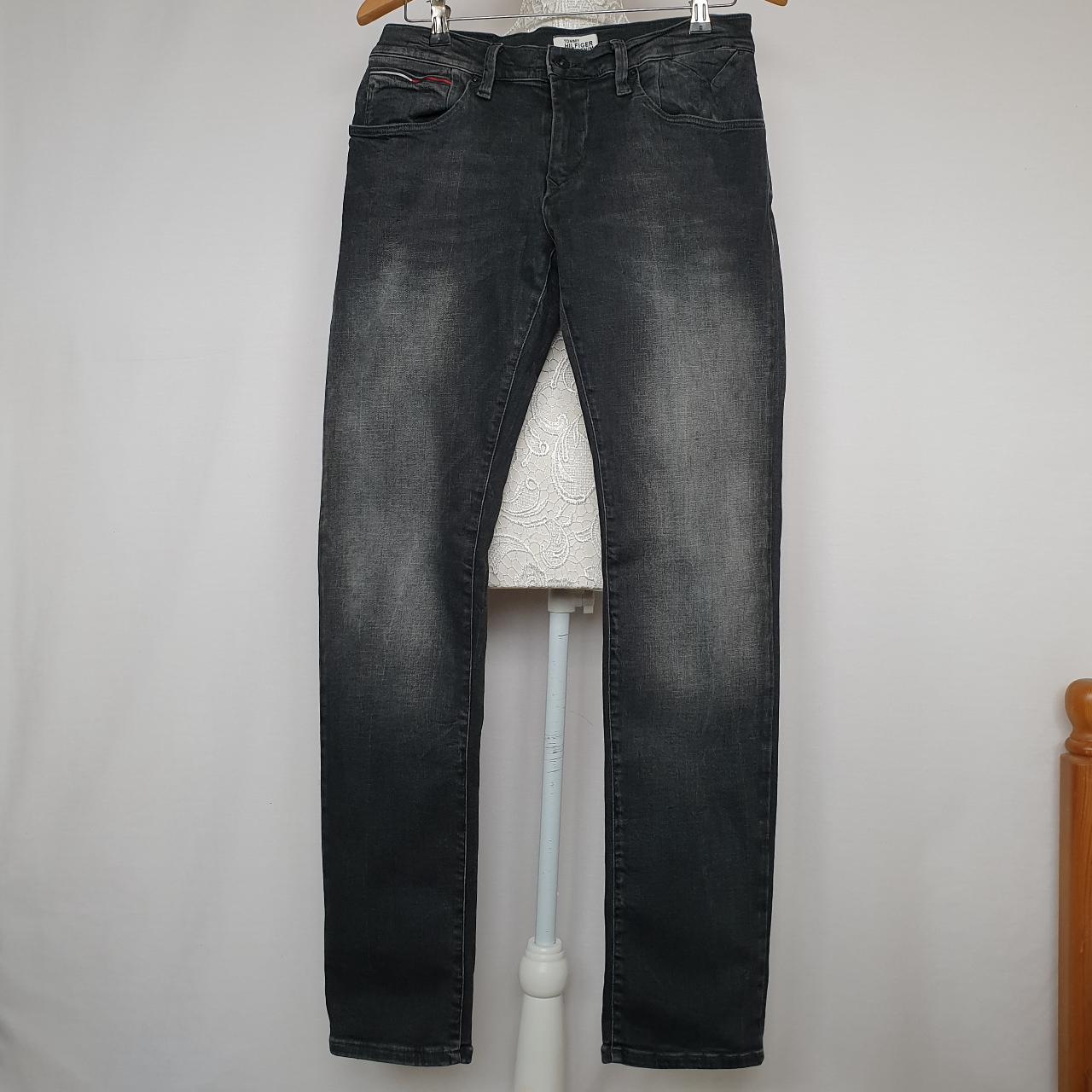 Tommy Hilfiger Men's Grey Jeans Depop