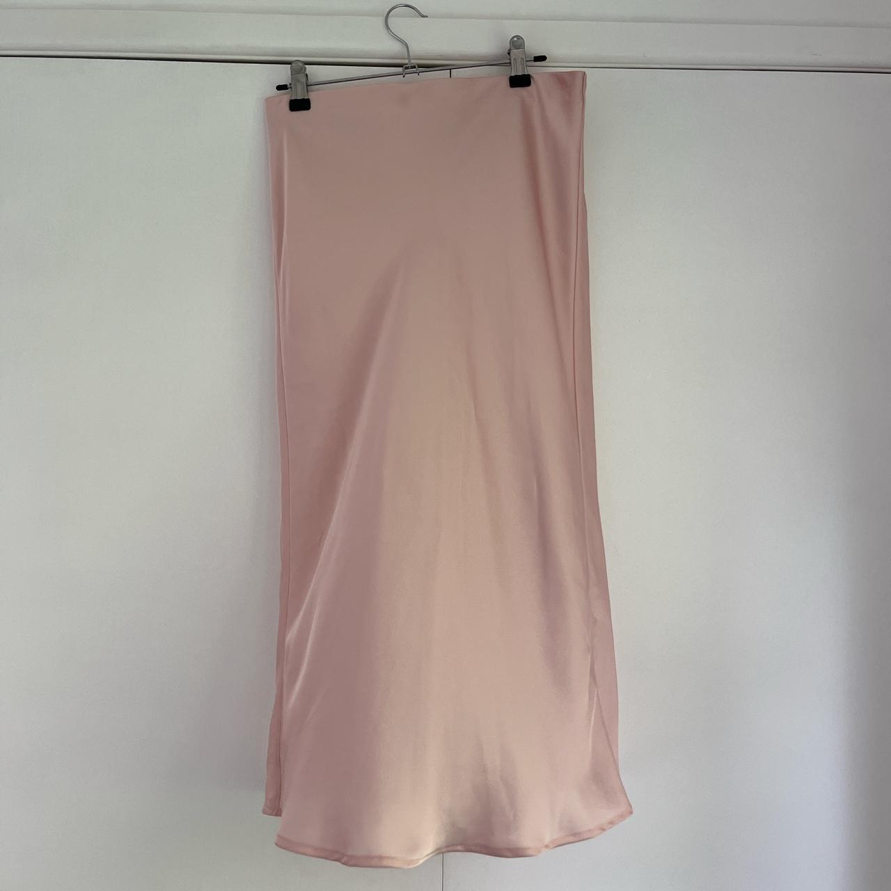 Glassons Blush silky slip midi Elastic waist Size 10 Depop