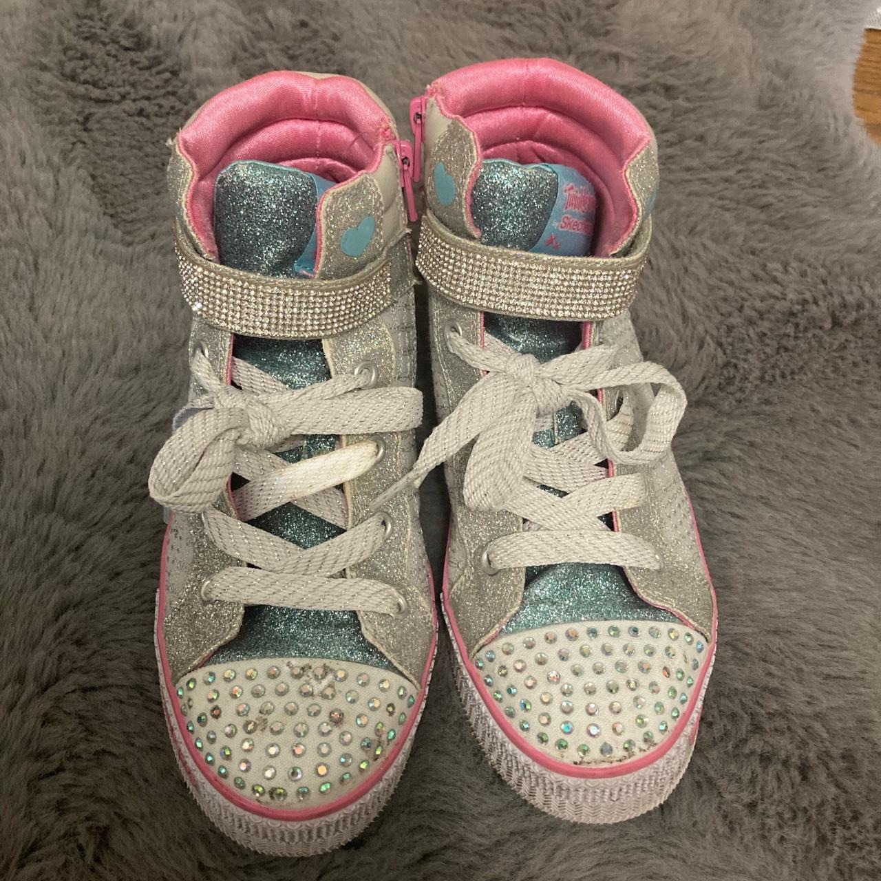 Skechers twinkle hotsell toes size 3