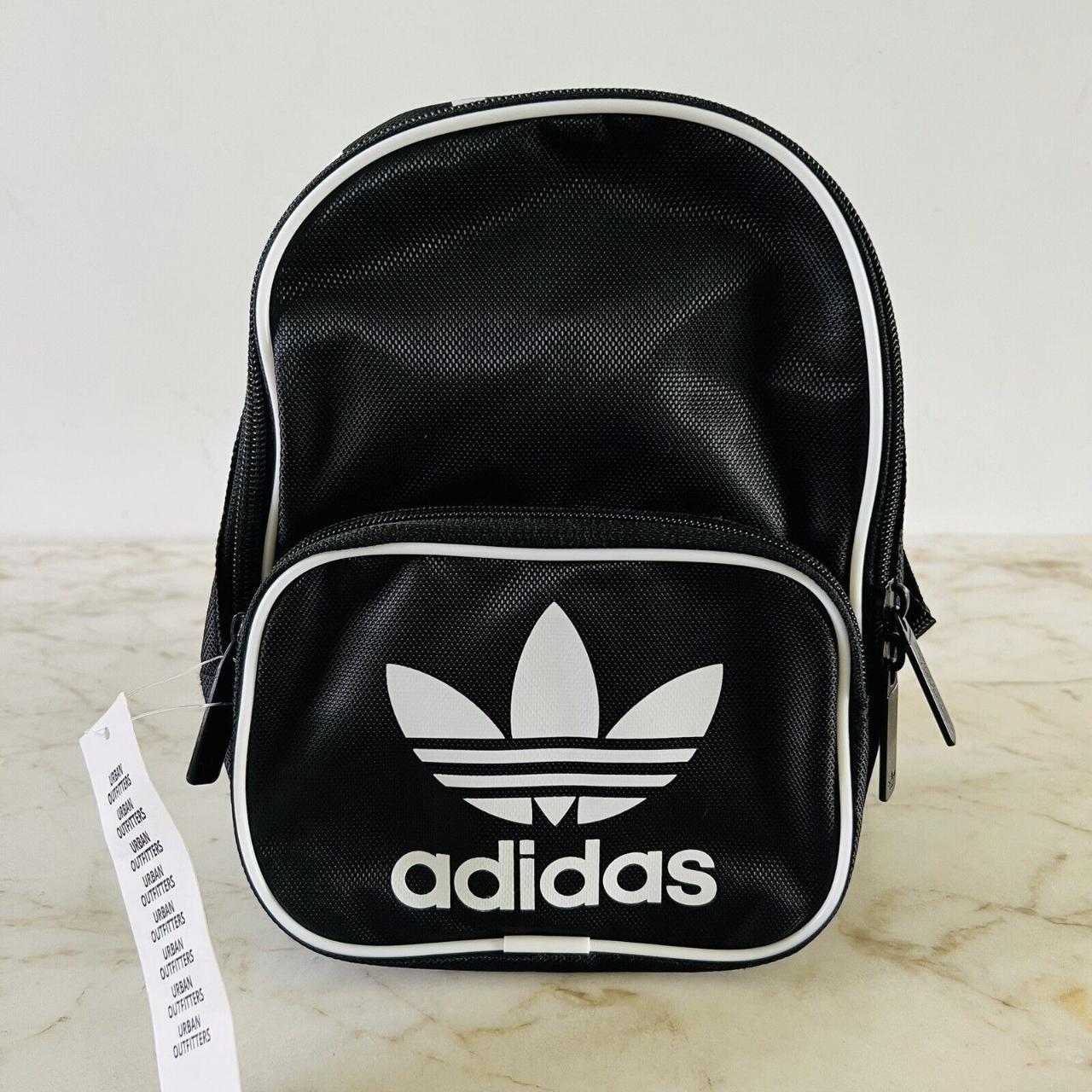 Adidas white mini backpack sale