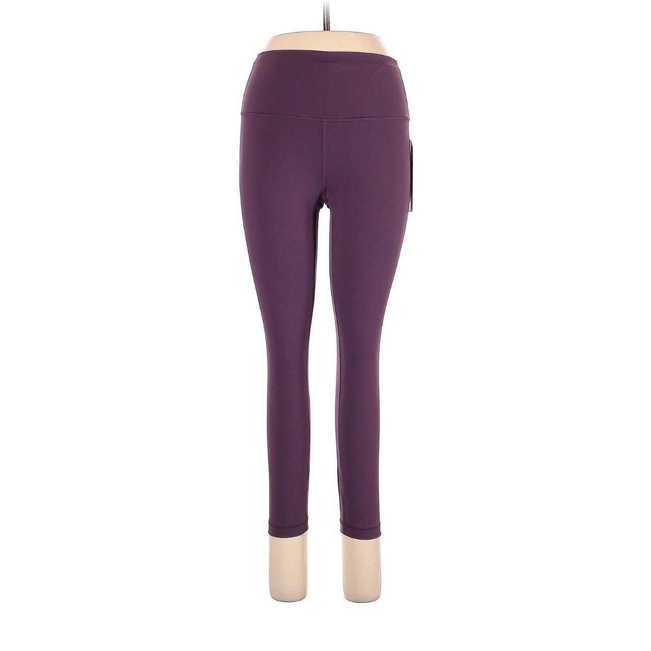 Lululemon Women's Purple Ribbed Size XS Leggings - Article Consignment