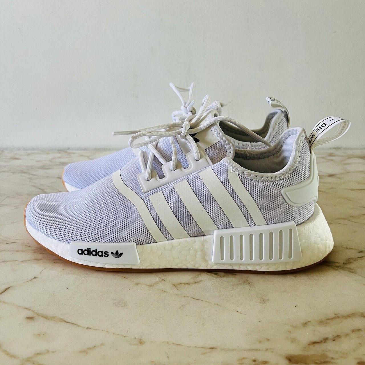 ADIDAS NMD R1 Primeblue Sneakers Cloud White Cloud. Depop