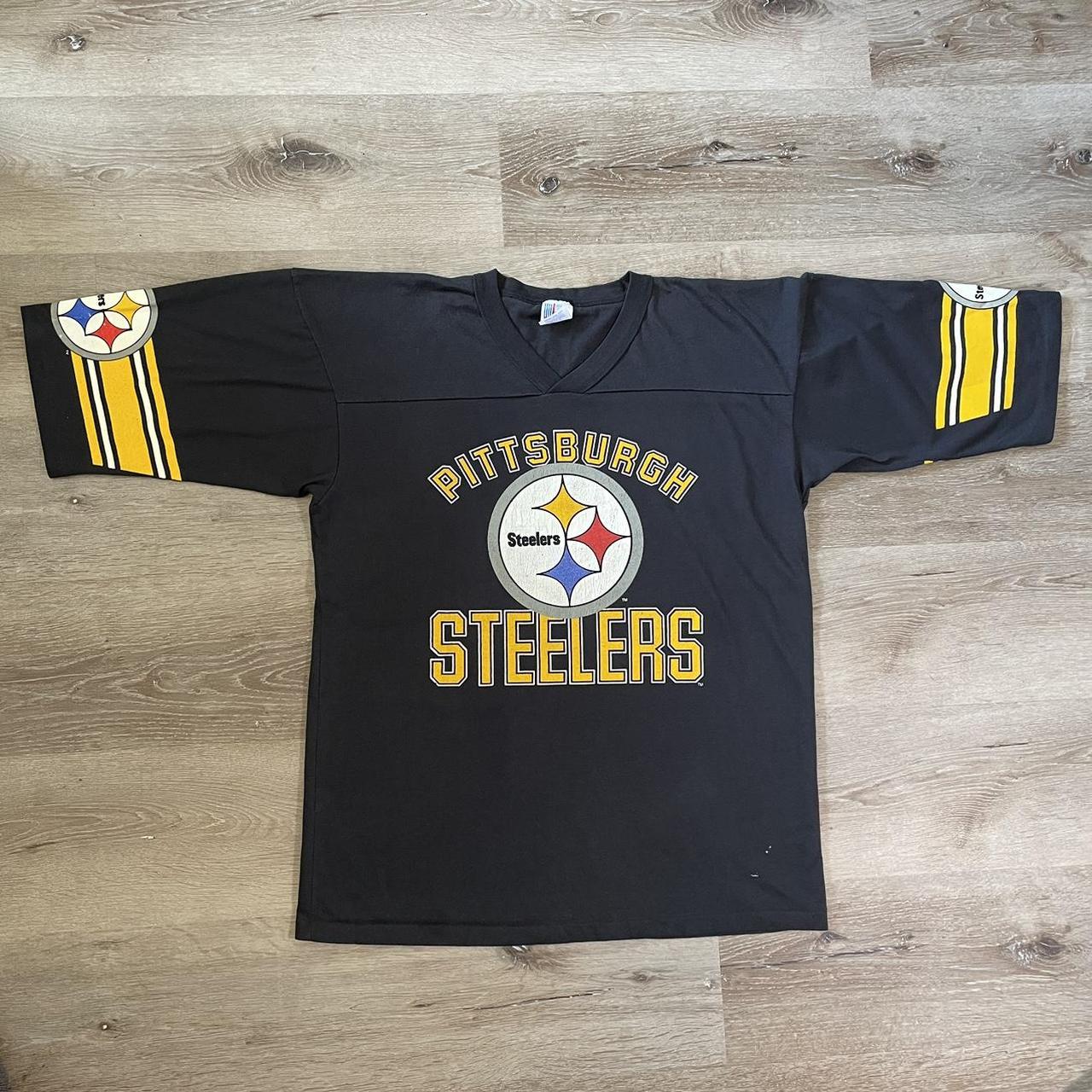 Nike Pittsburgh Steelers Throwback 1930s Jersey #75 - Depop