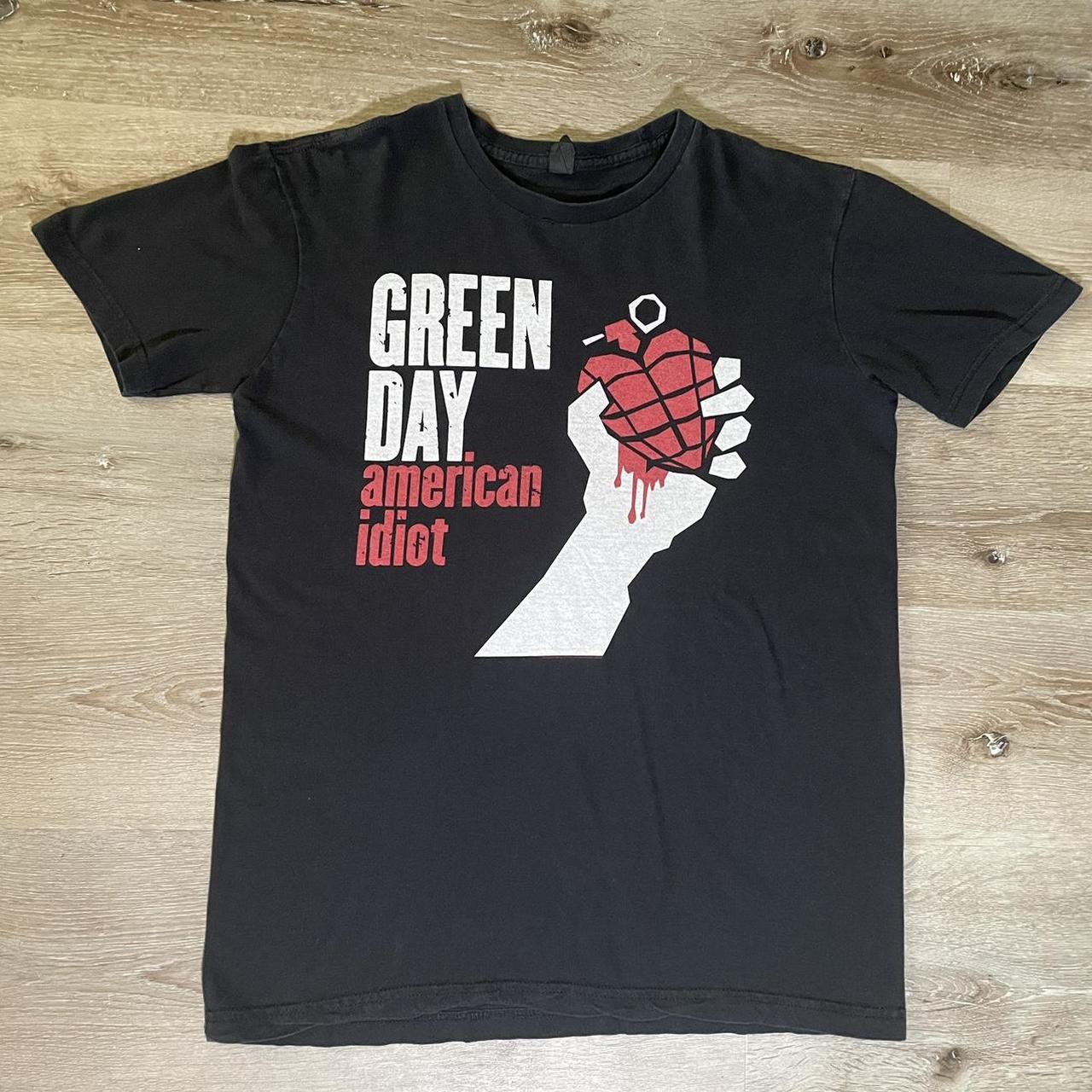 Y2K Green Day American Idiot punk band tour... - Depop