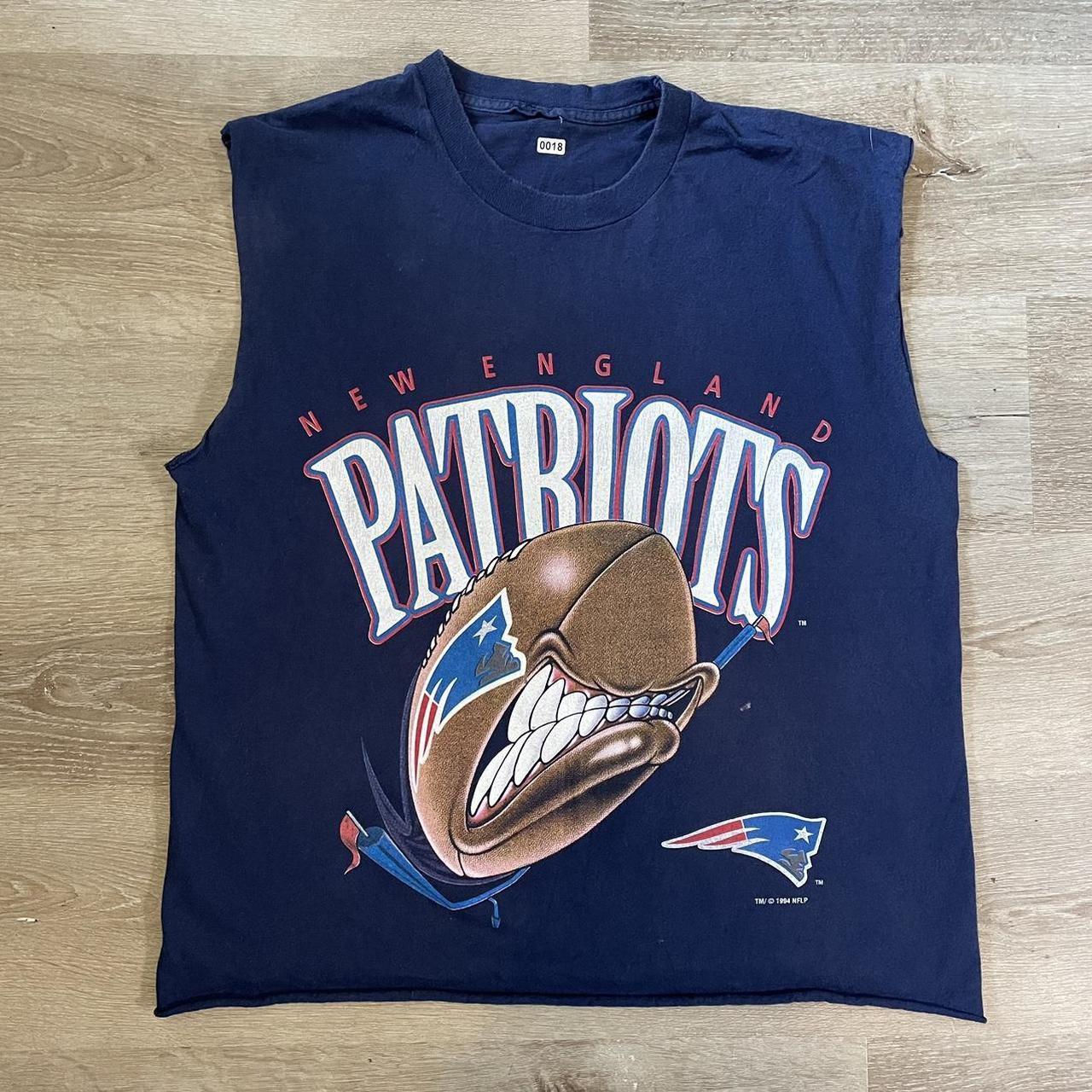 Vintage 90s New England Patriots NFL Football - Depop